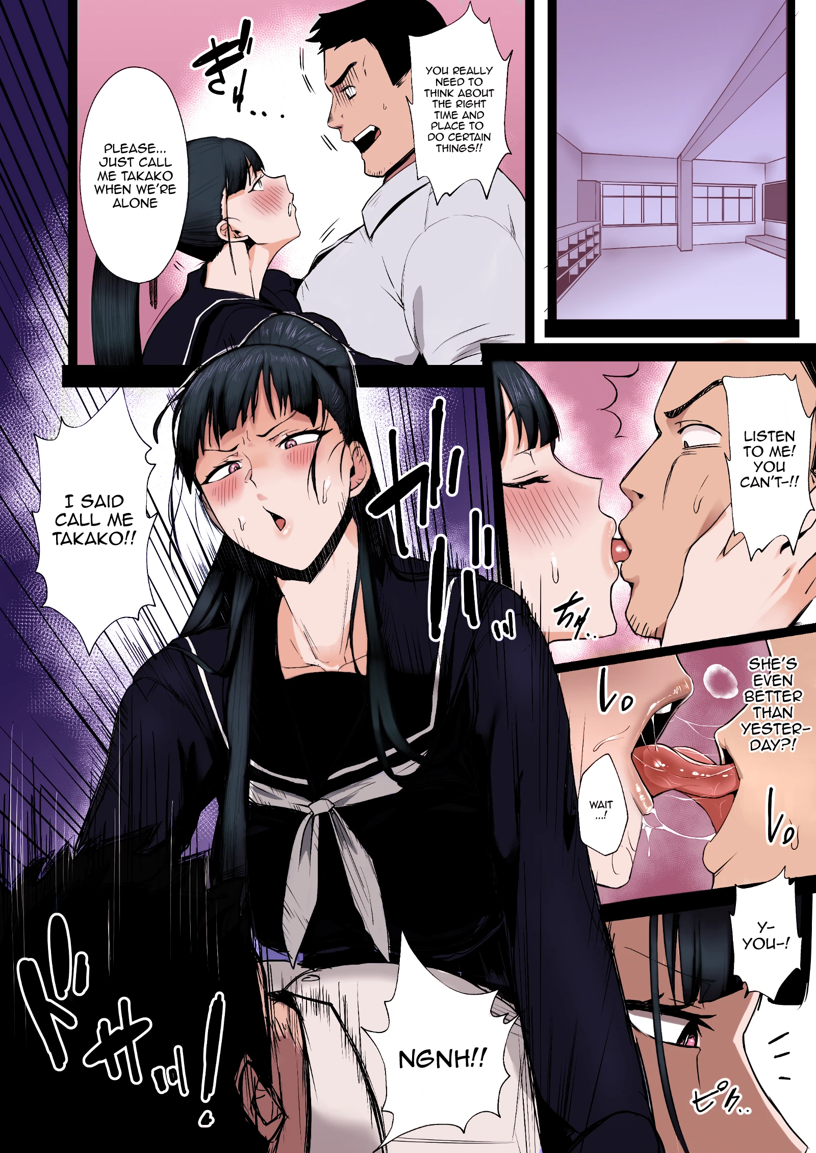 The Uptight Model Student Wants To Become The Teachers Bitch porn comic picture 23