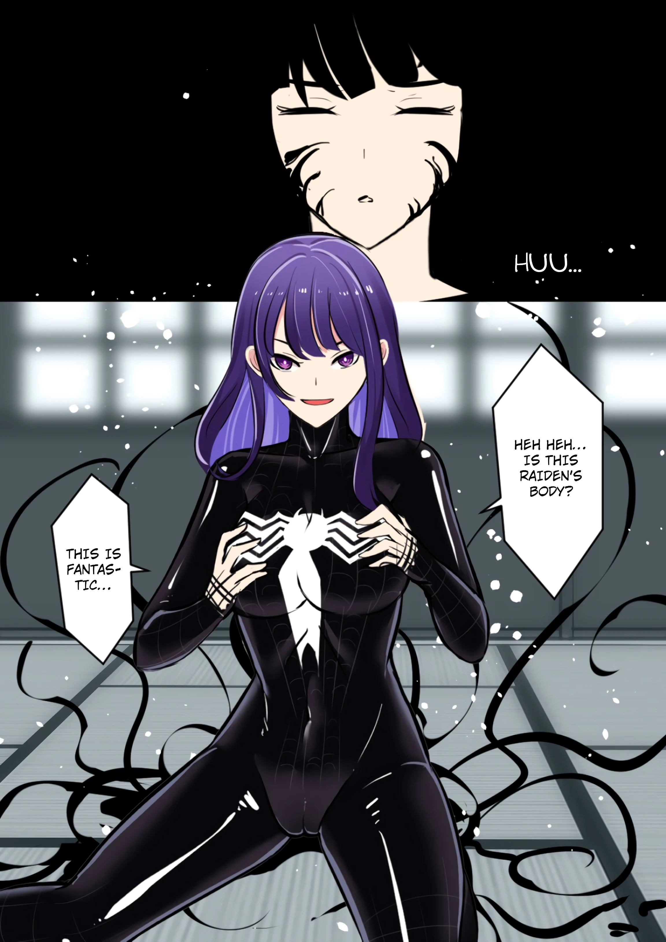 The Venom Possessed Raiden Shogun Is Being Guarded porn comic picture 5