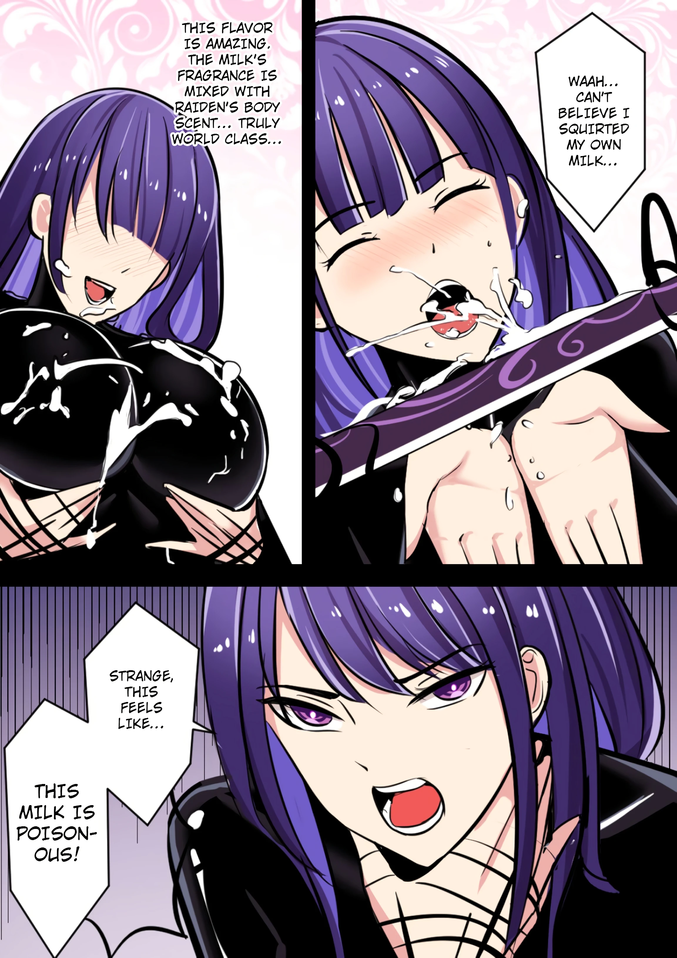 The Venom Possessed Raiden Shogun Is Being Guarded porn comic picture 8