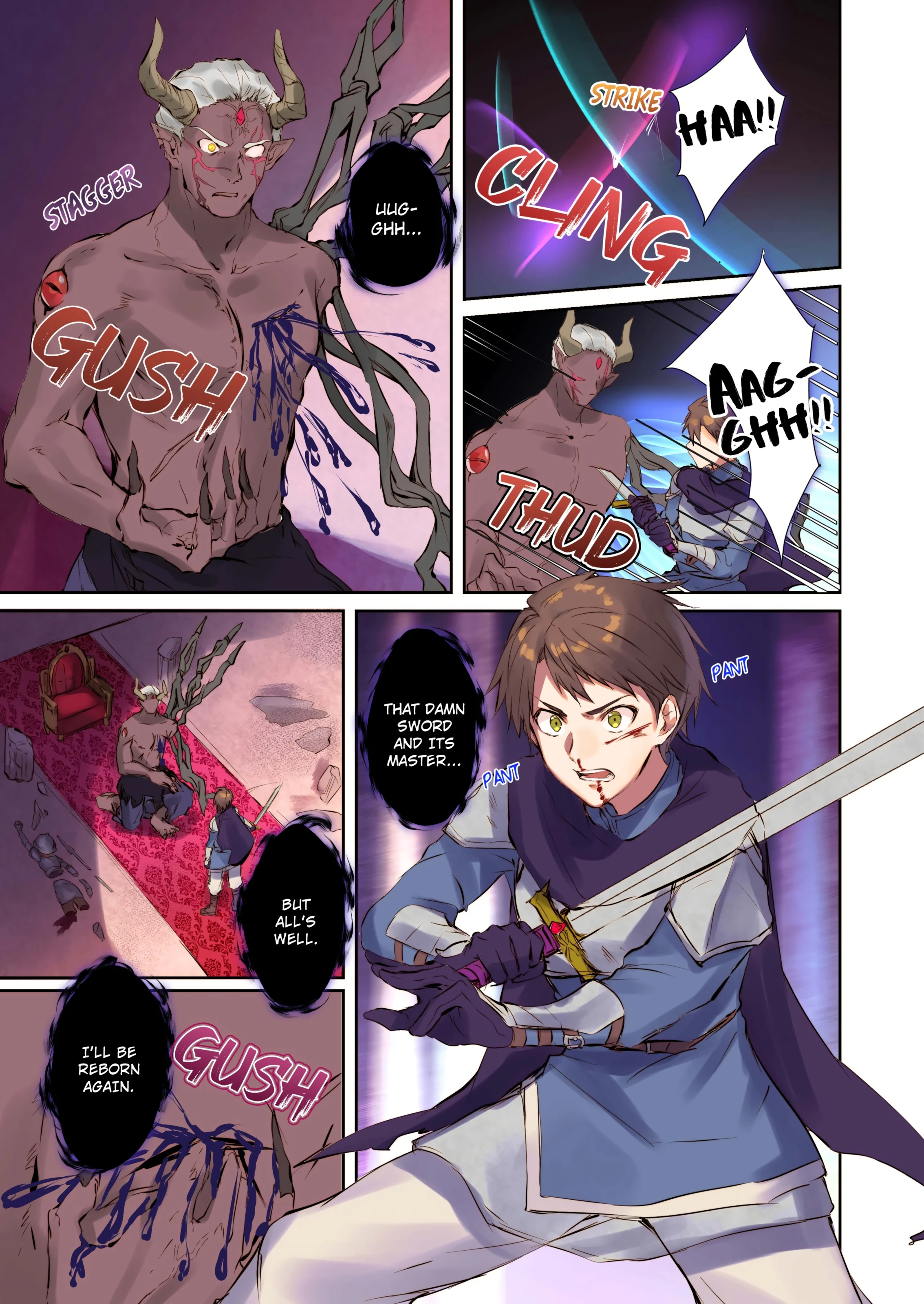 The Way To Save The Devil porn comic picture 2