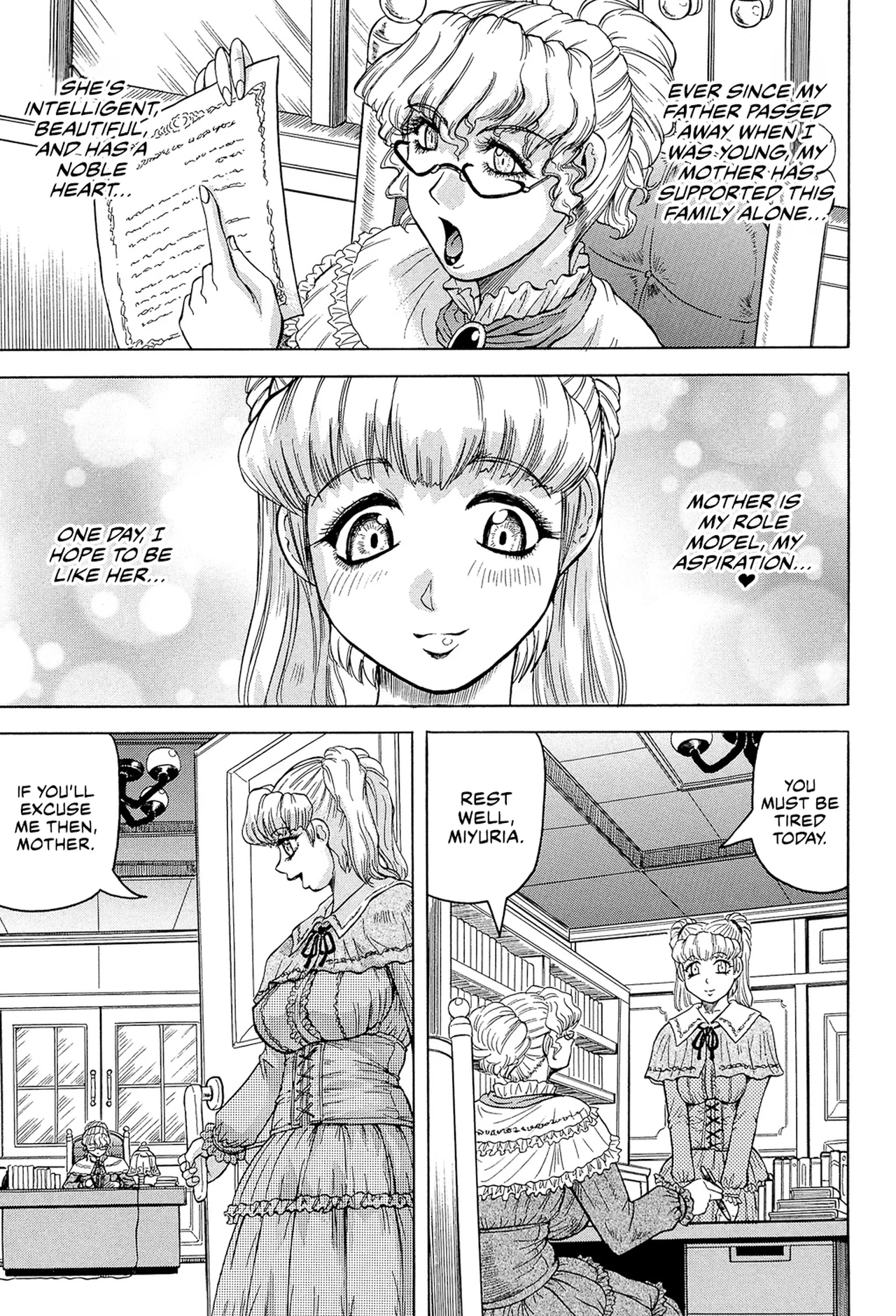 The Widow of Bitch-Shame House 5 porn comic picture 3