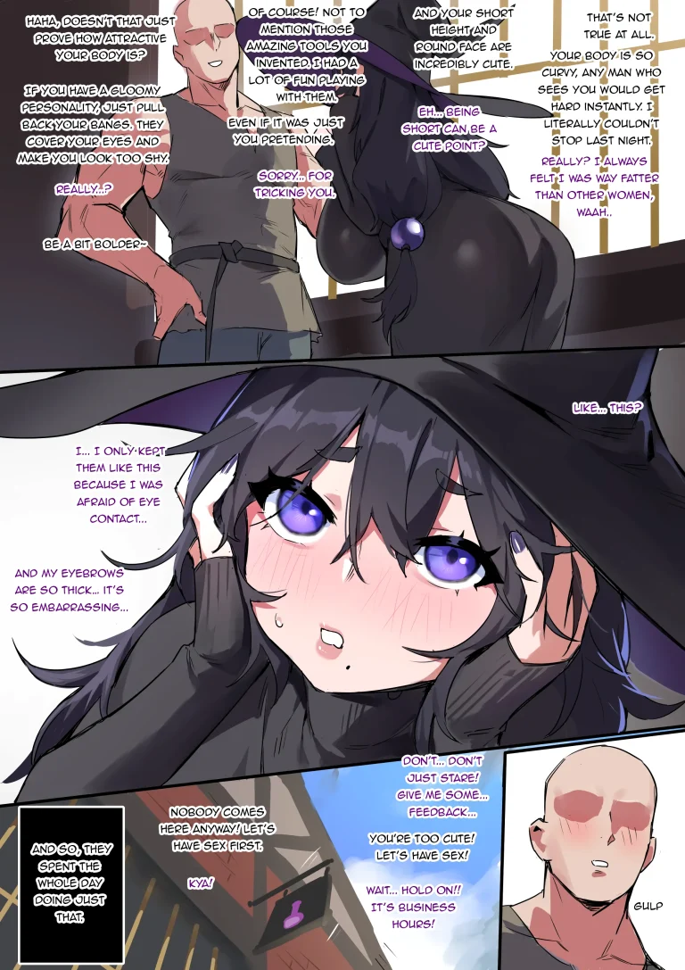 The Witch's Experiment porn comic picture 23
