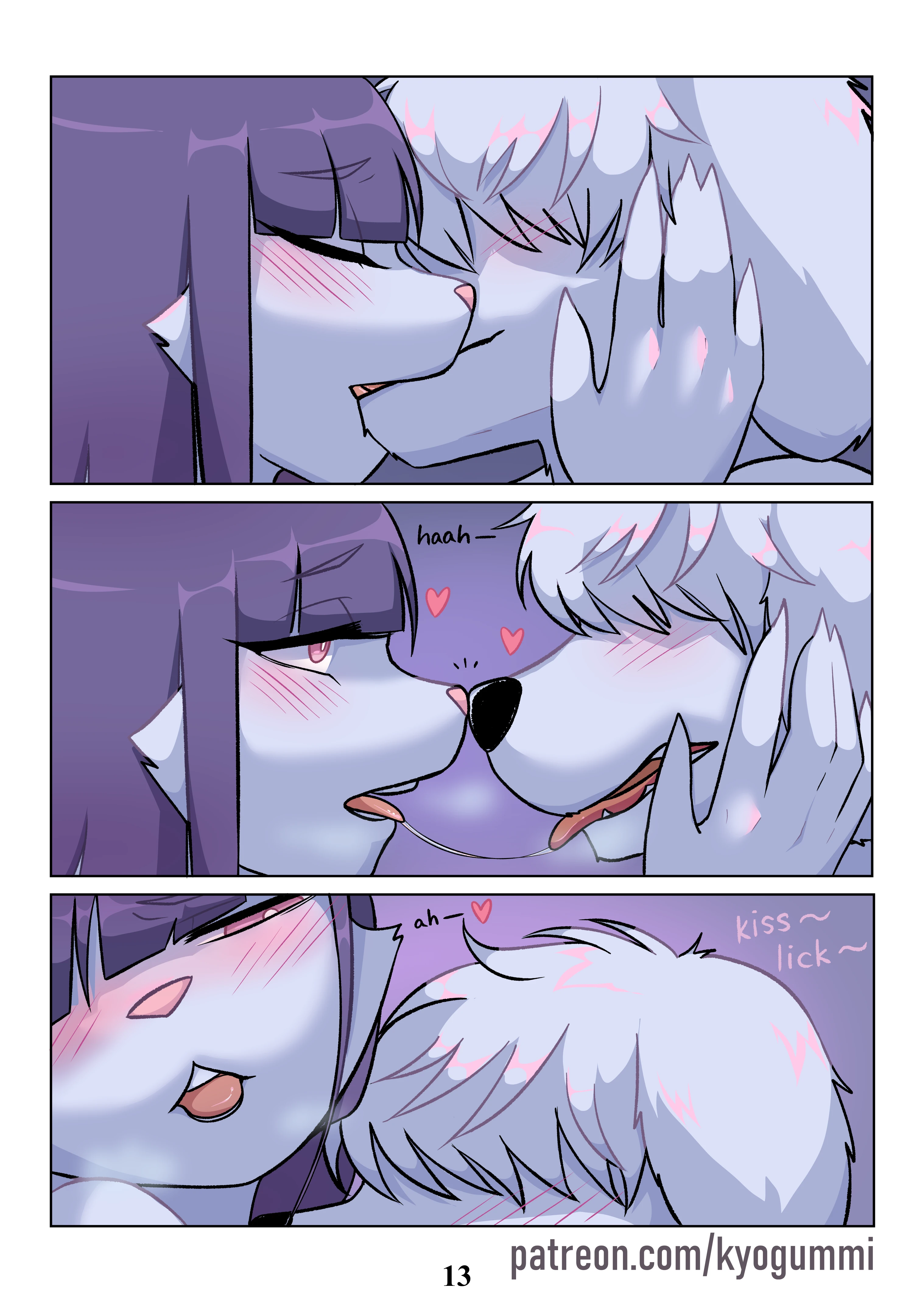 The Wolf and the Wallflower porn comic picture 14