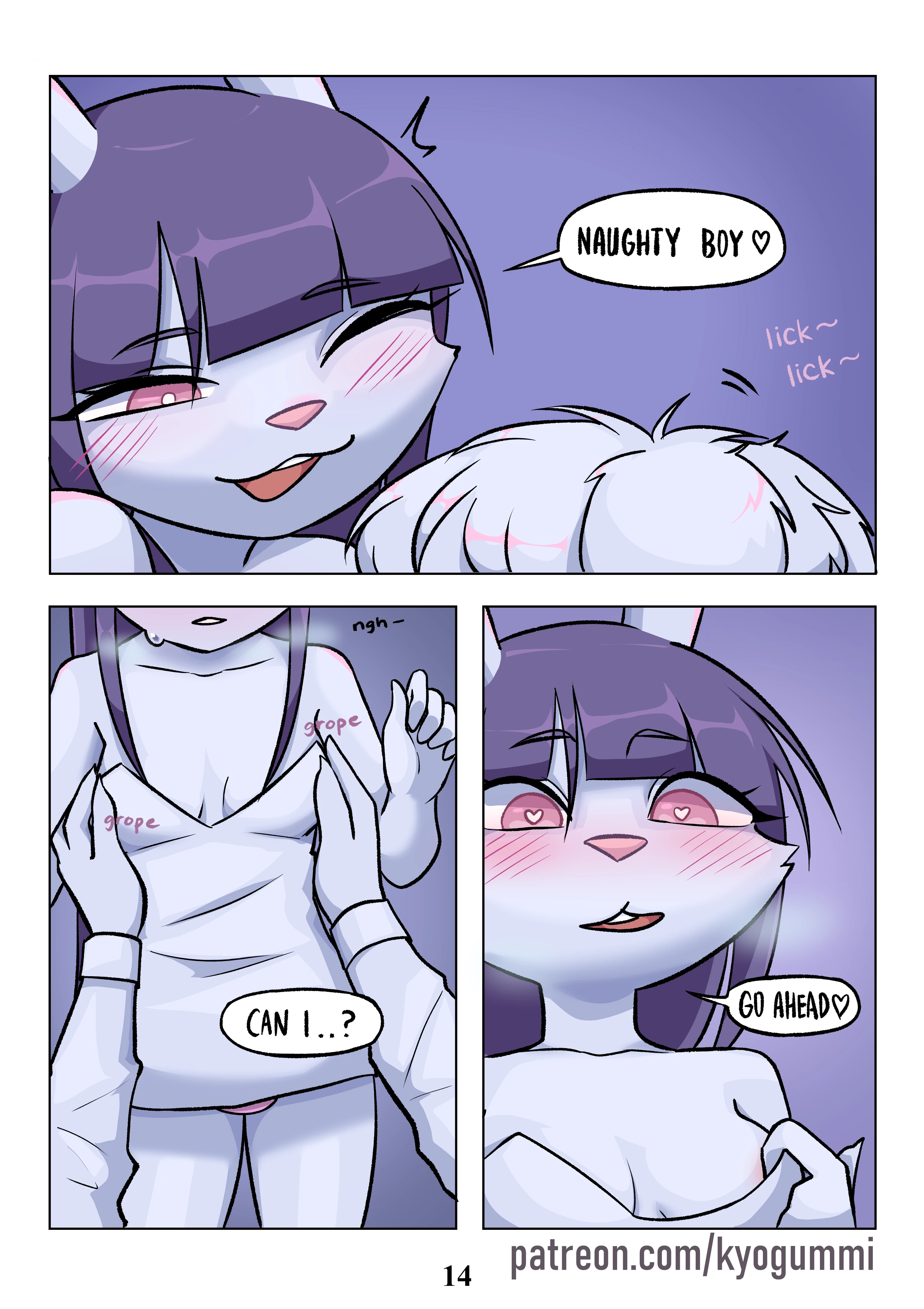 The Wolf and the Wallflower porn comic picture 15