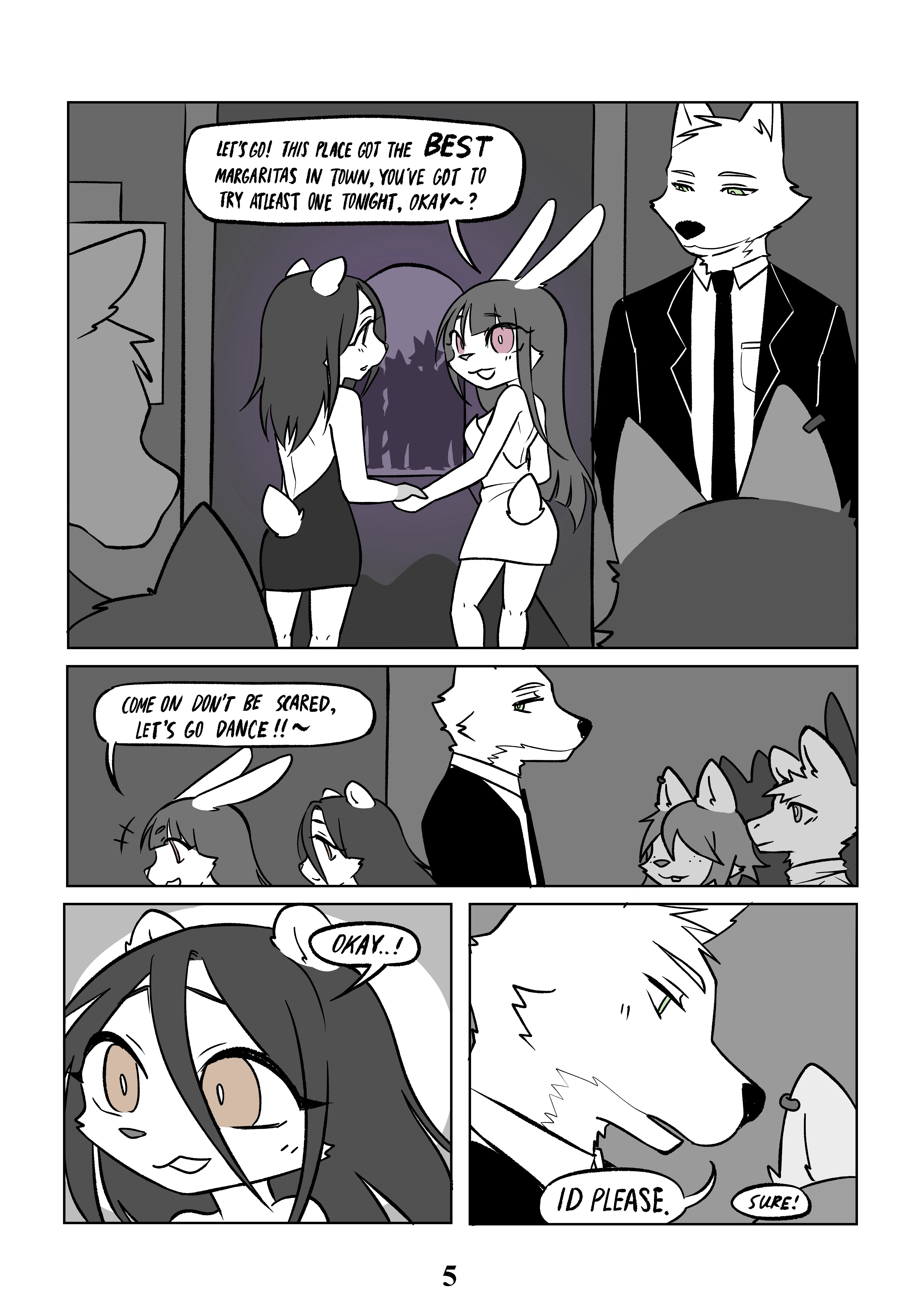The Wolf and the Wallflower porn comic picture 6