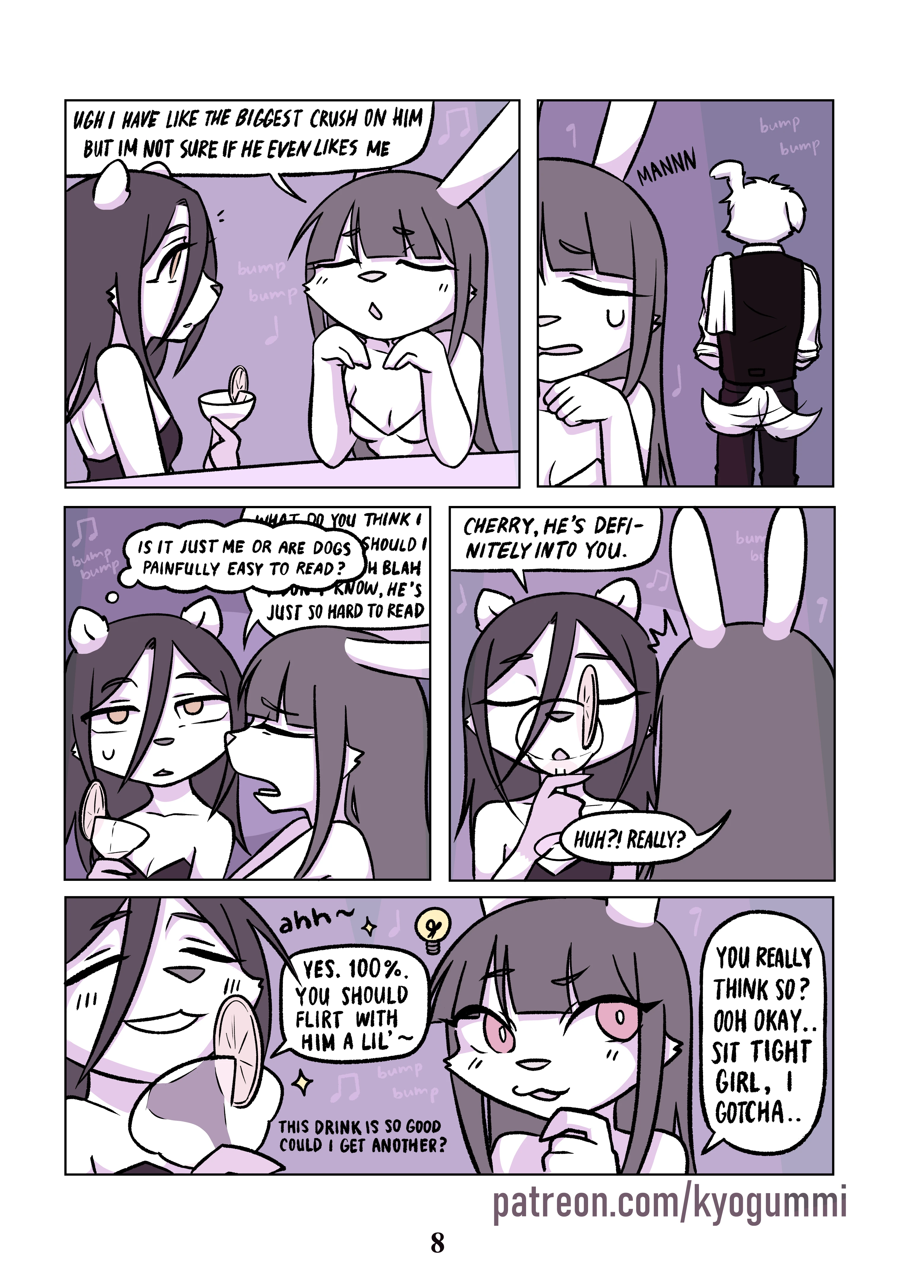 The Wolf and the Wallflower porn comic picture 9