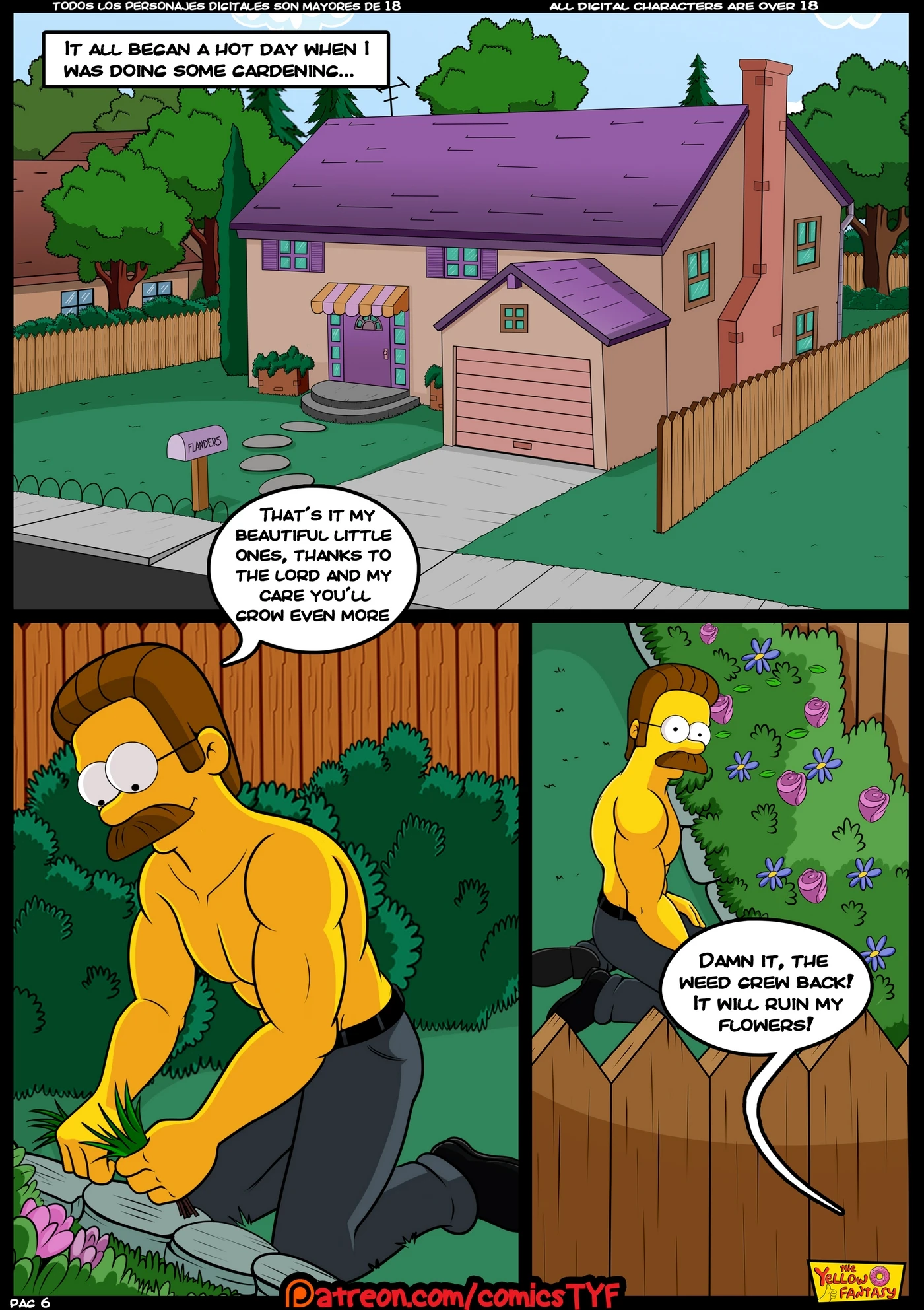 The Yellow Fantasy: The Pastime porn comic picture 7