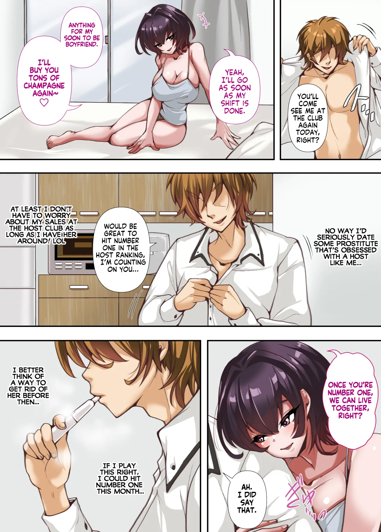 This Bratty Prostitute Was Easy To Break porn comic picture 4