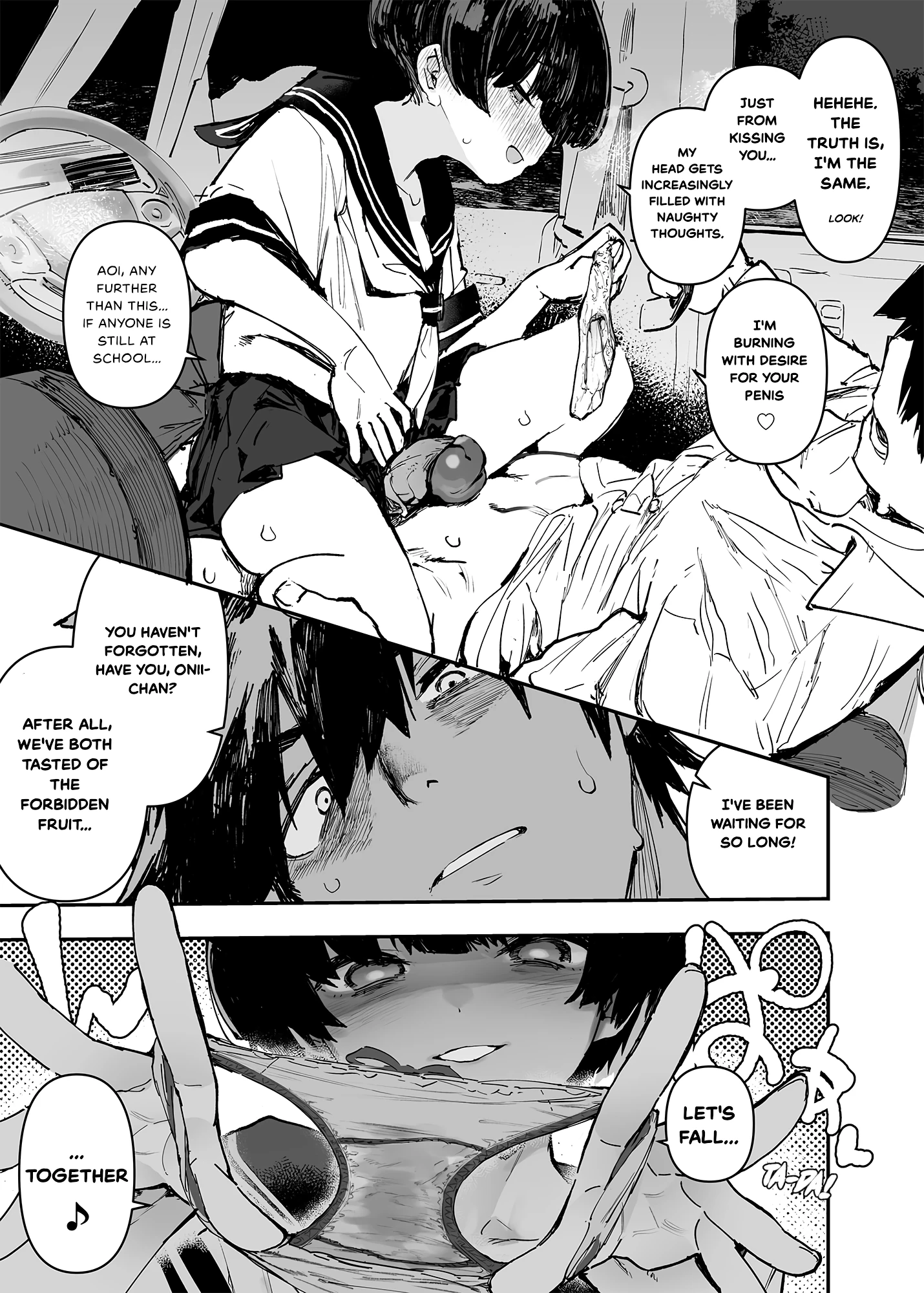 This is a record of how my sister conceived my child 2 porn comic picture 18