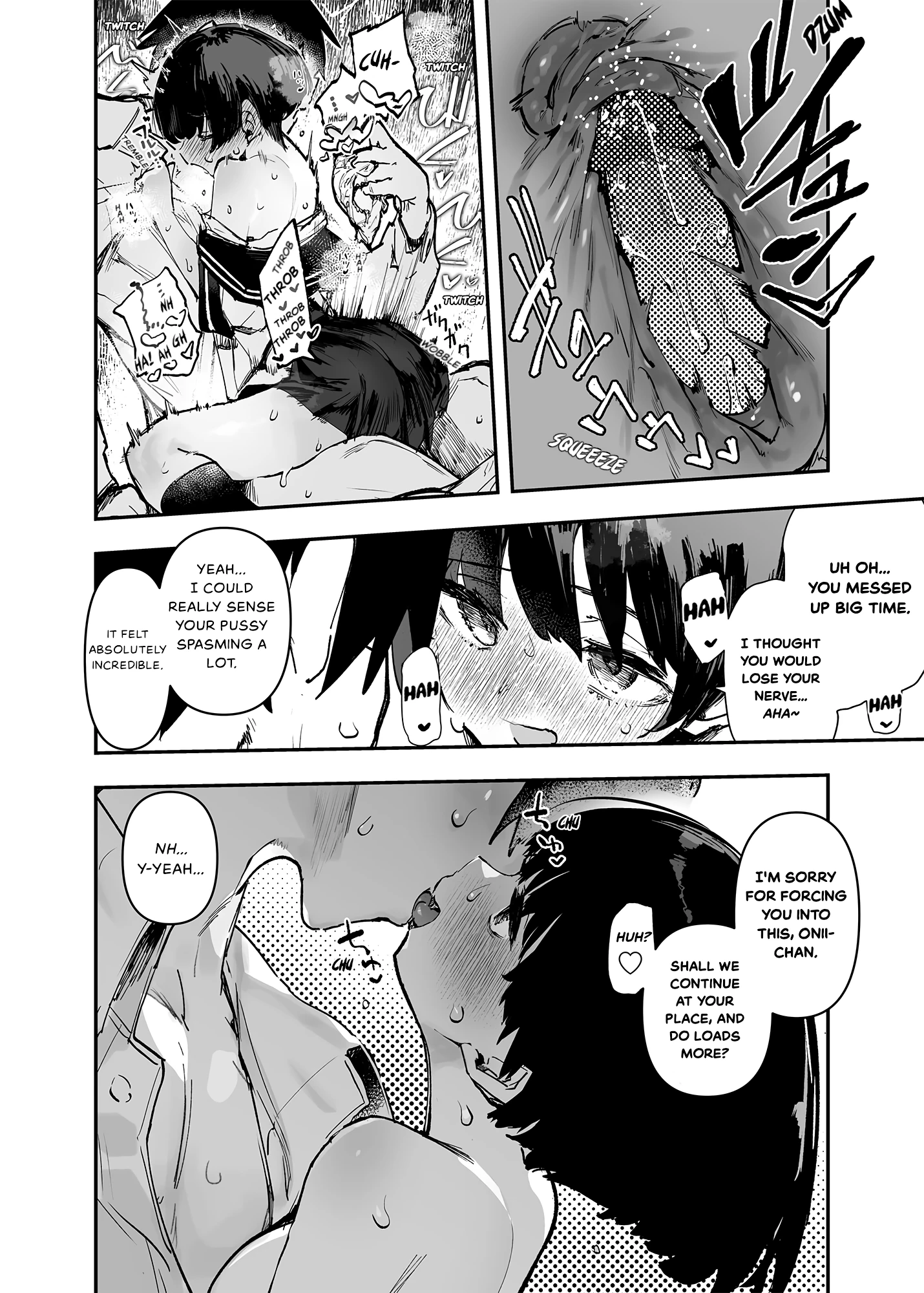 This is a record of how my sister conceived my child 2 porn comic picture 23