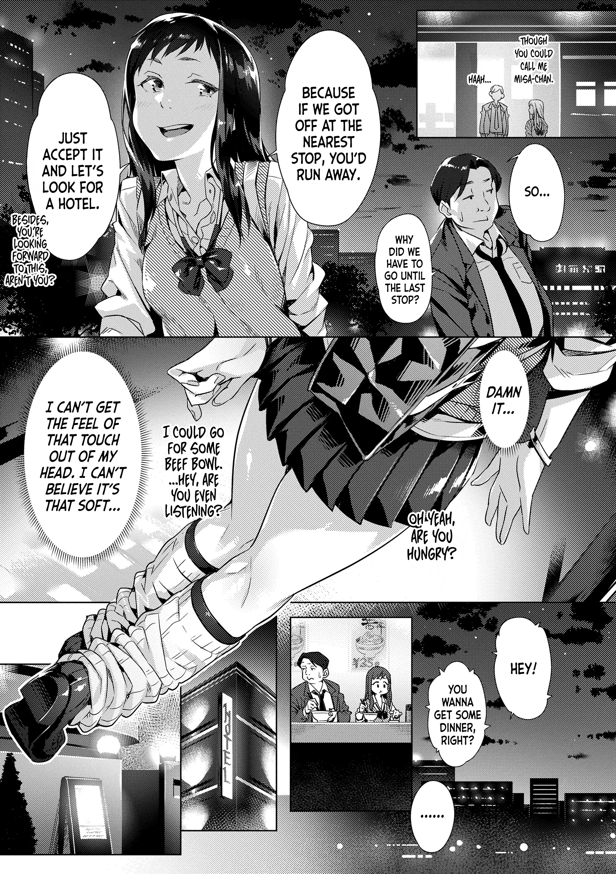 Thus, a Night of a Salaryman porn comic picture 10