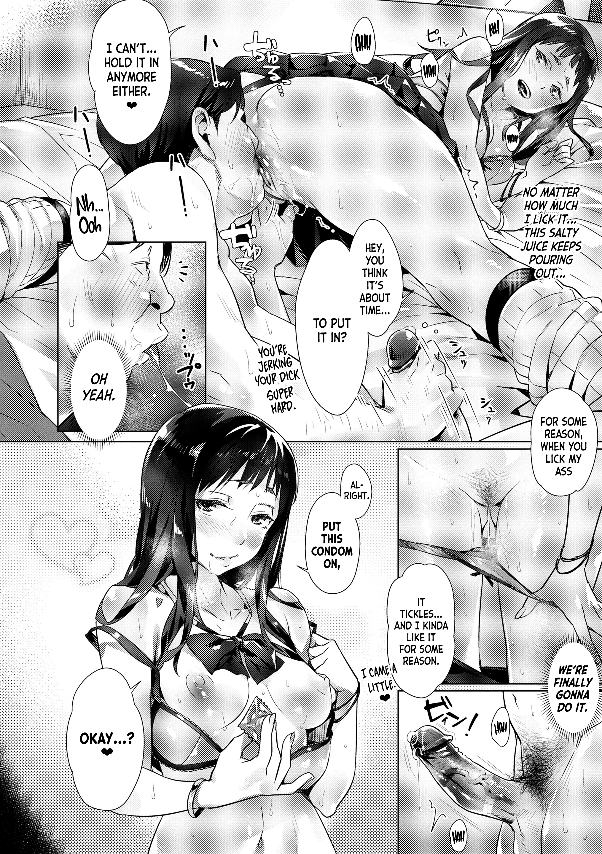 Thus, a Night of a Salaryman porn comic picture 17