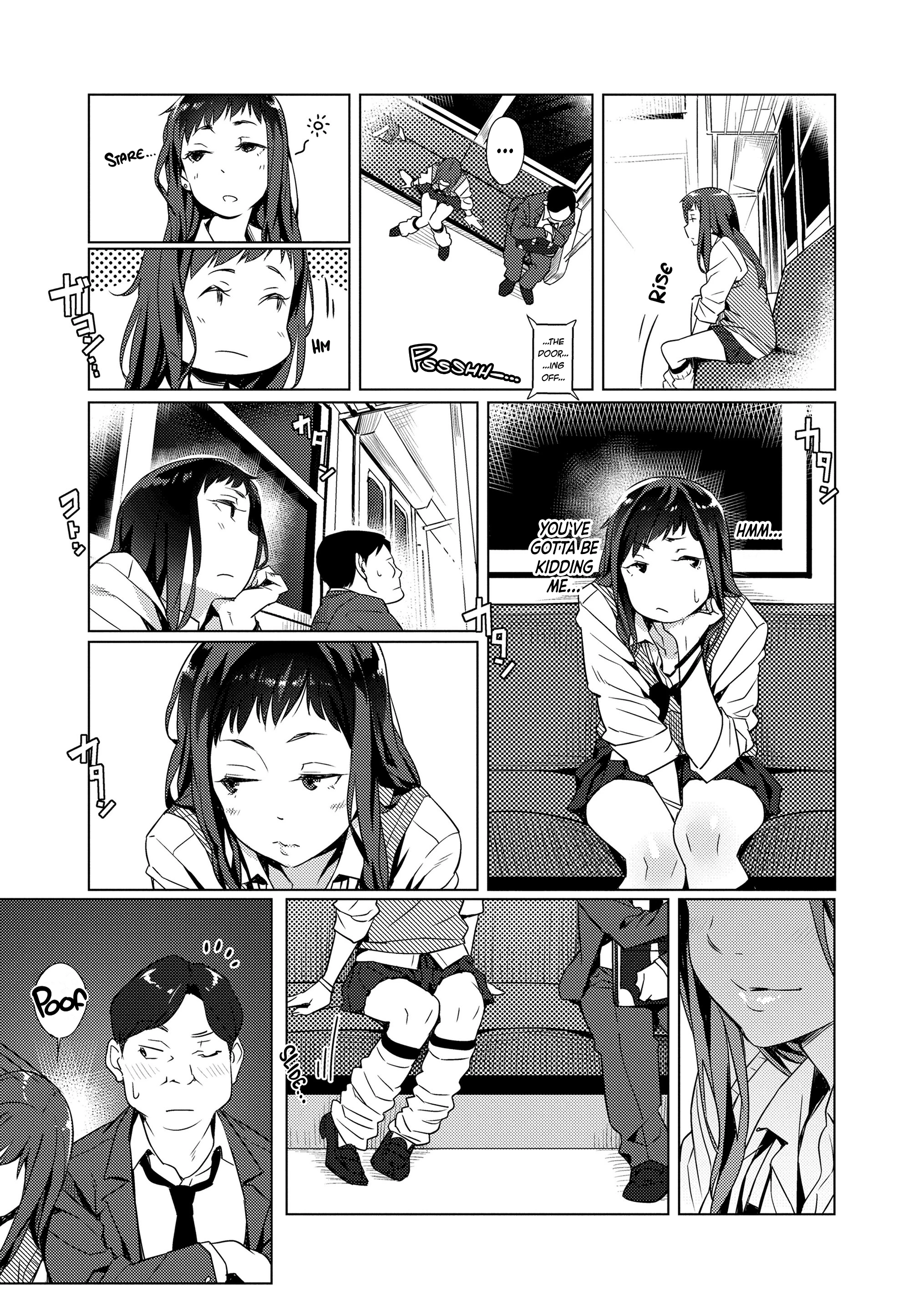 Thus, a Night of a Salaryman porn comic picture 4