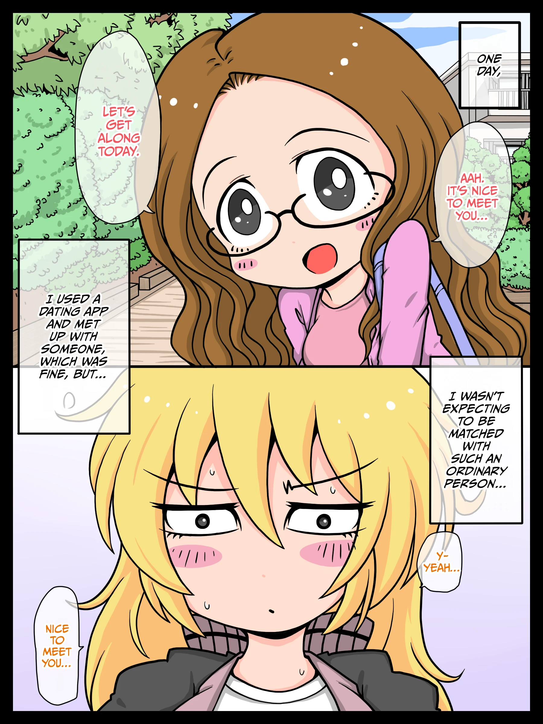 Tight blonde gets her hole trained porn comic picture 2