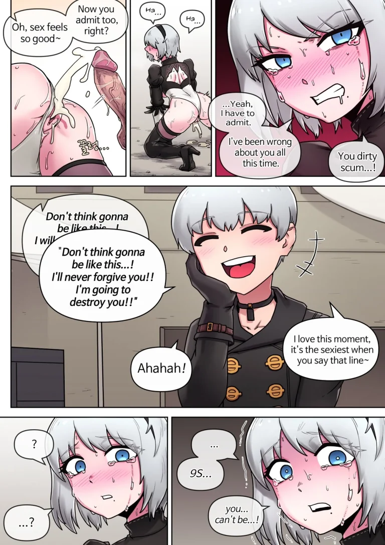 Time for maintenance, 2B porn comic picture 21