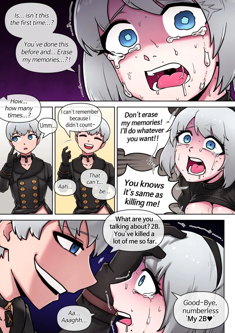 Time for maintenance, 2B porn comic picture 22