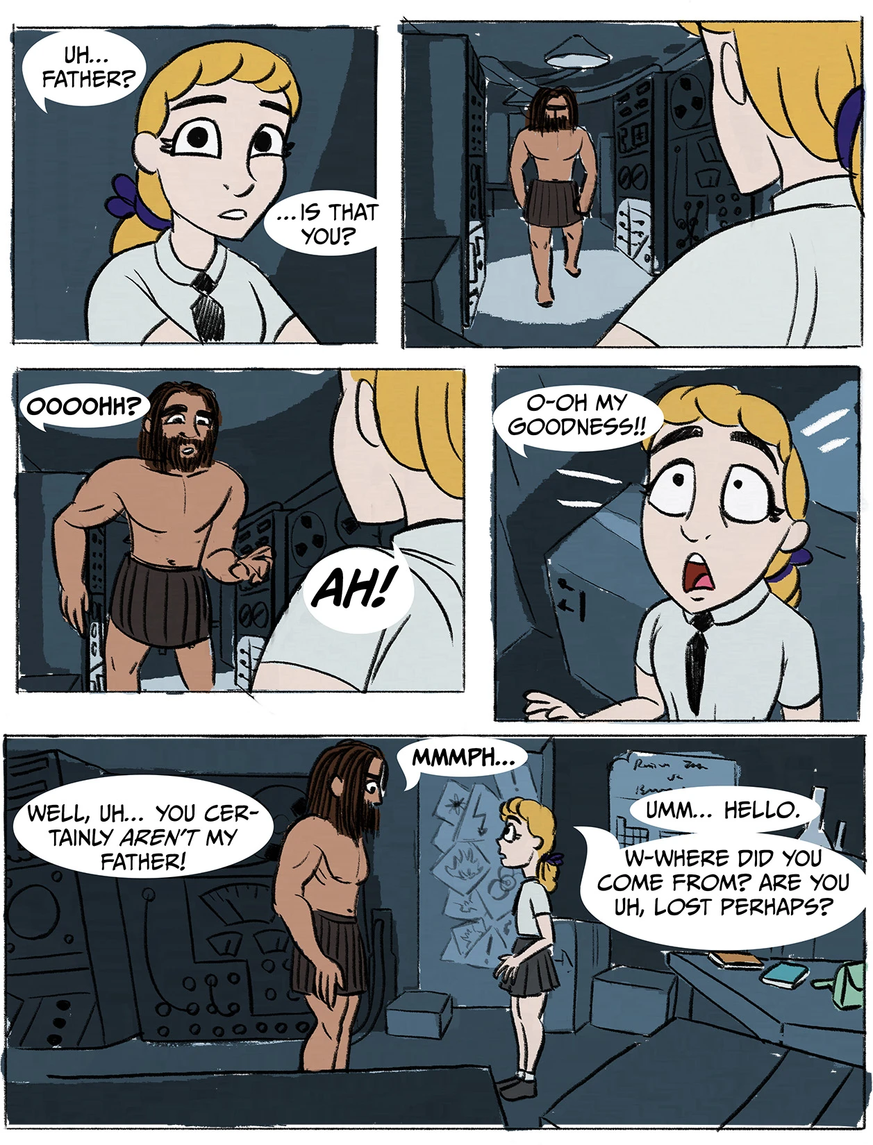 Time Travel Troubles porn comic picture 12