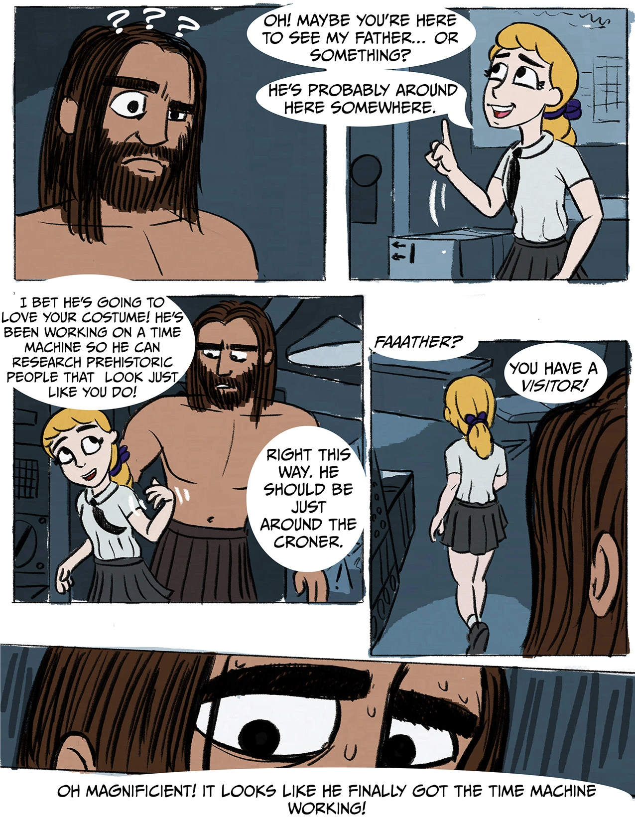 Time Travel Troubles porn comic picture 13