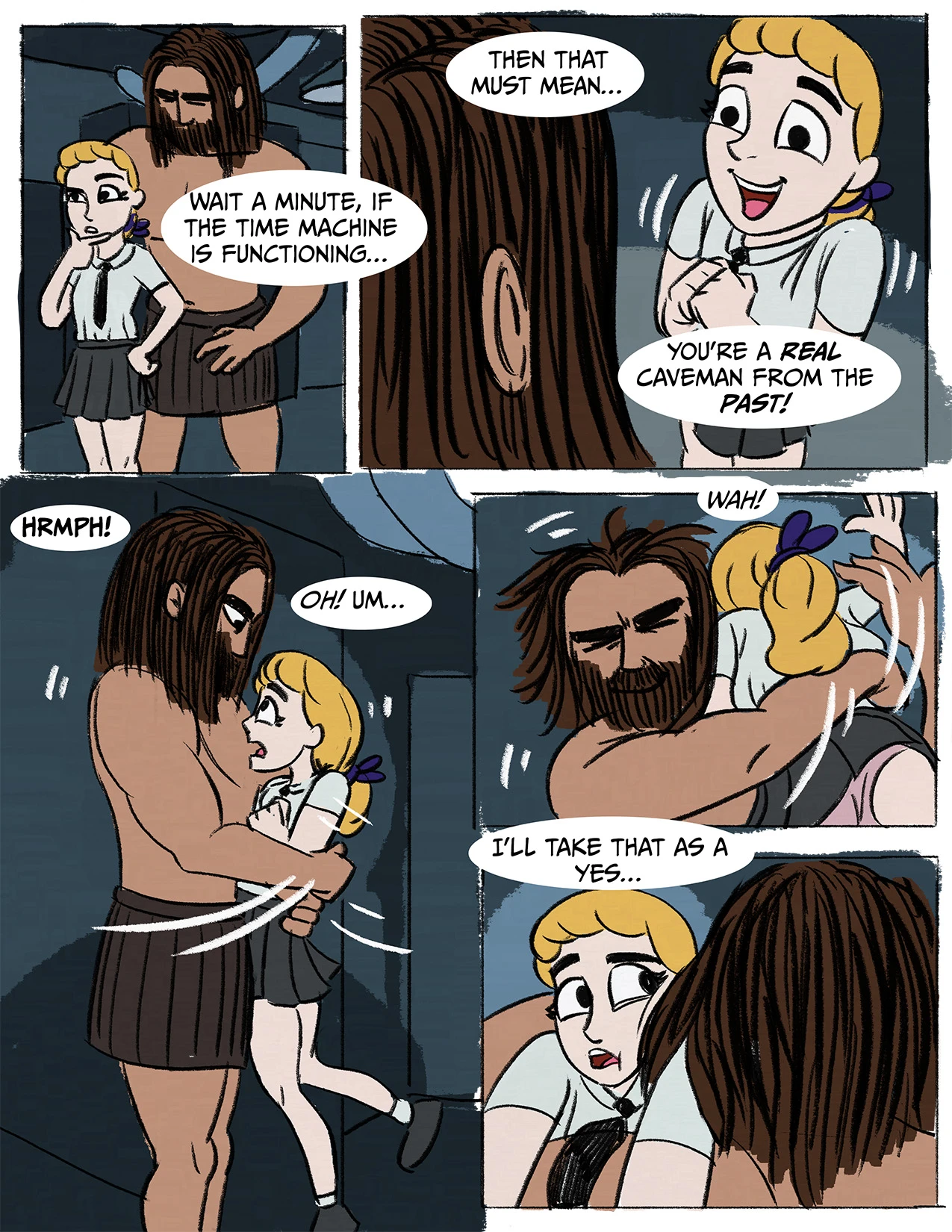 Time Travel Troubles porn comic picture 14