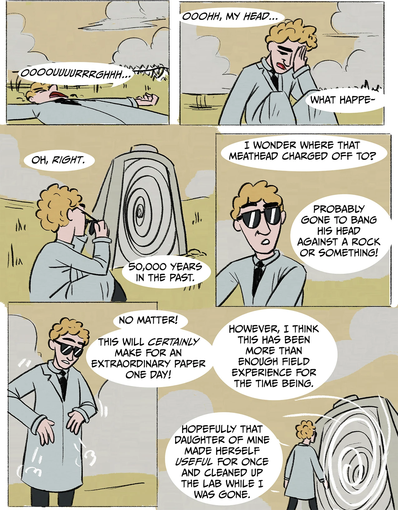 Time Travel Troubles porn comic picture 16