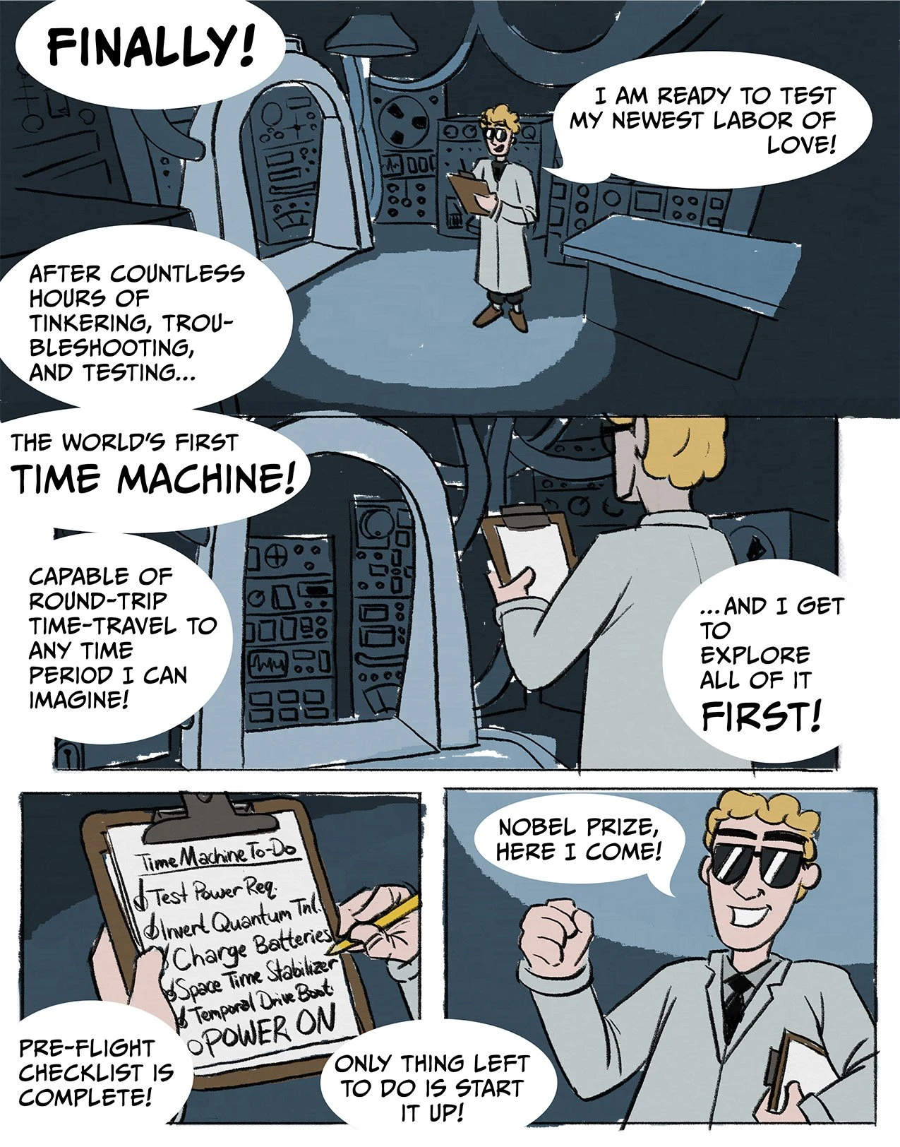 Time Travel Troubles porn comic picture 2