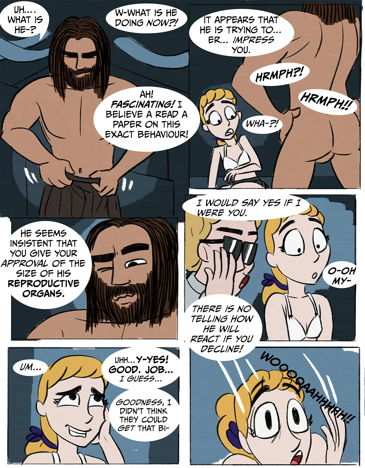 Time Travel Troubles porn comic picture 20