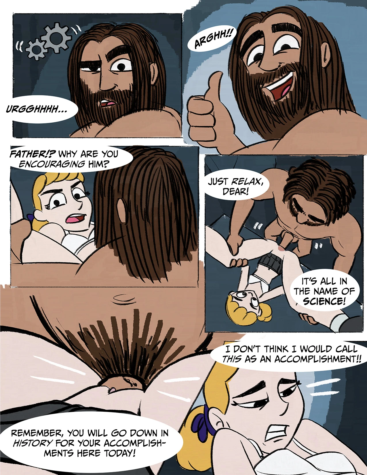 Time Travel Troubles porn comic picture 23