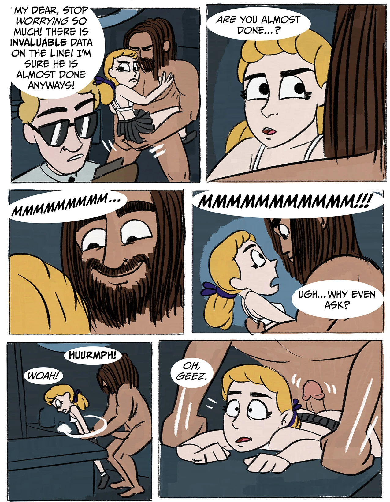 Time Travel Troubles porn comic picture 25