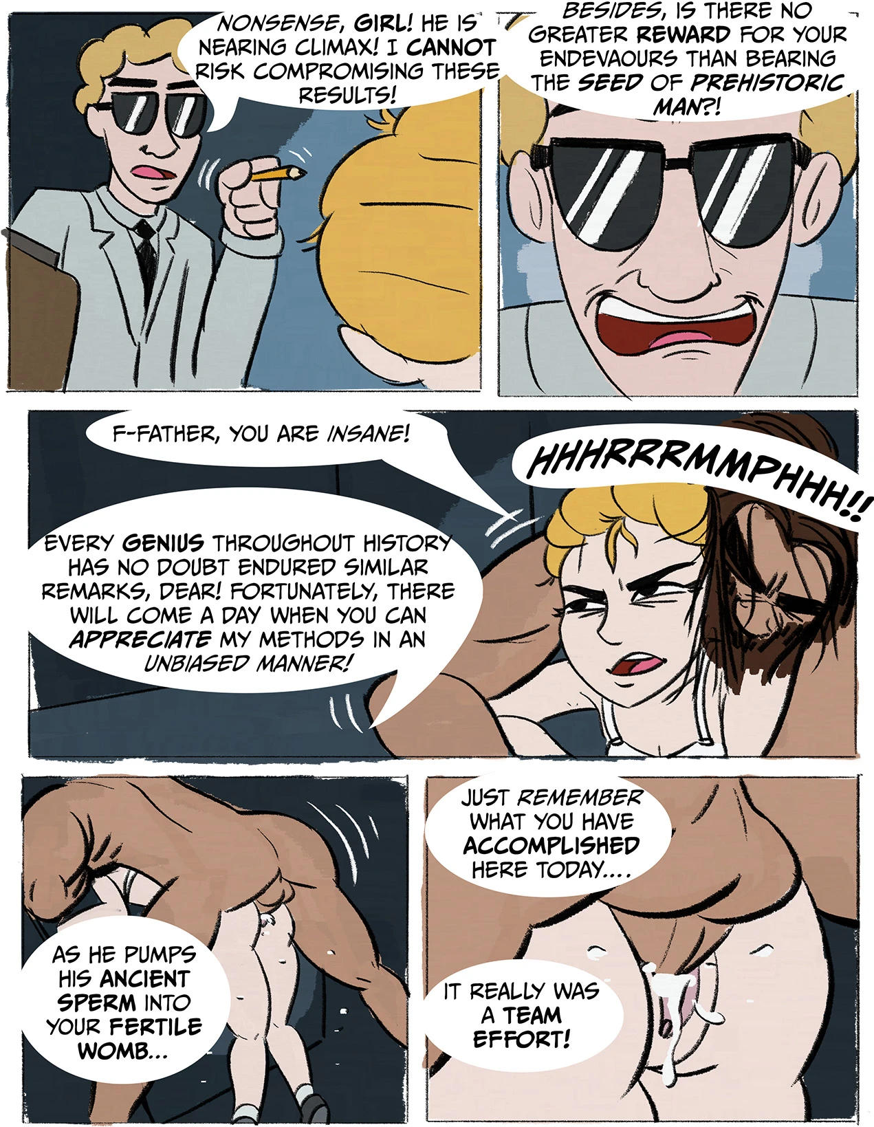 Time Travel Troubles porn comic picture 27