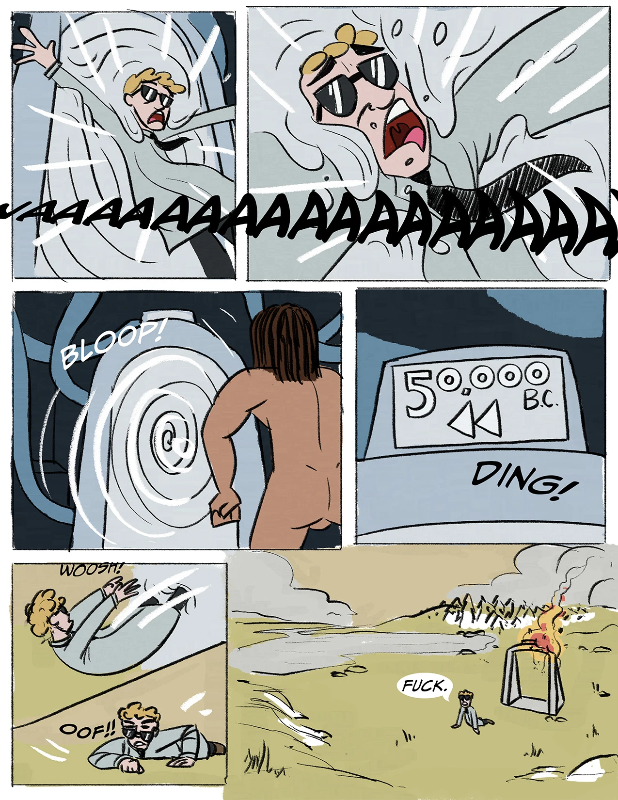 Time Travel Troubles porn comic picture 31