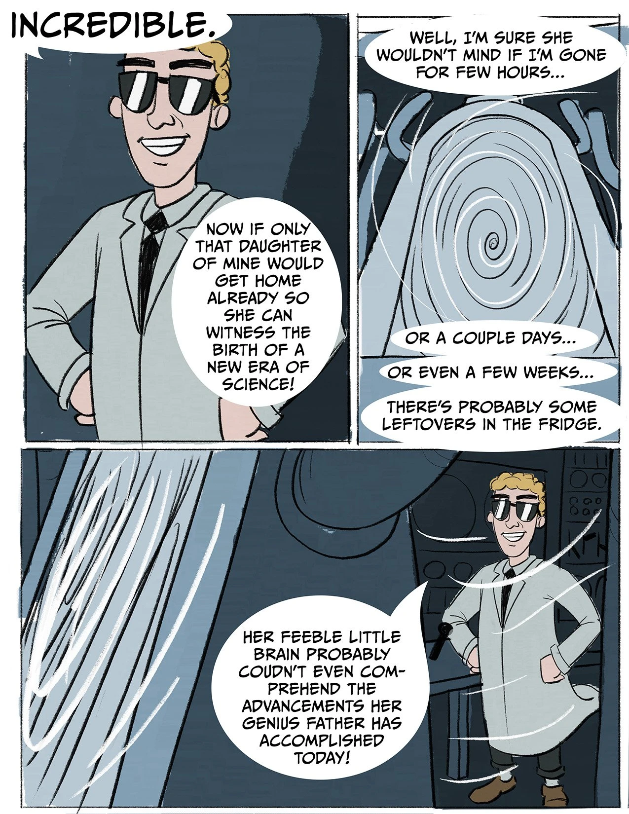 Time Travel Troubles porn comic picture 4