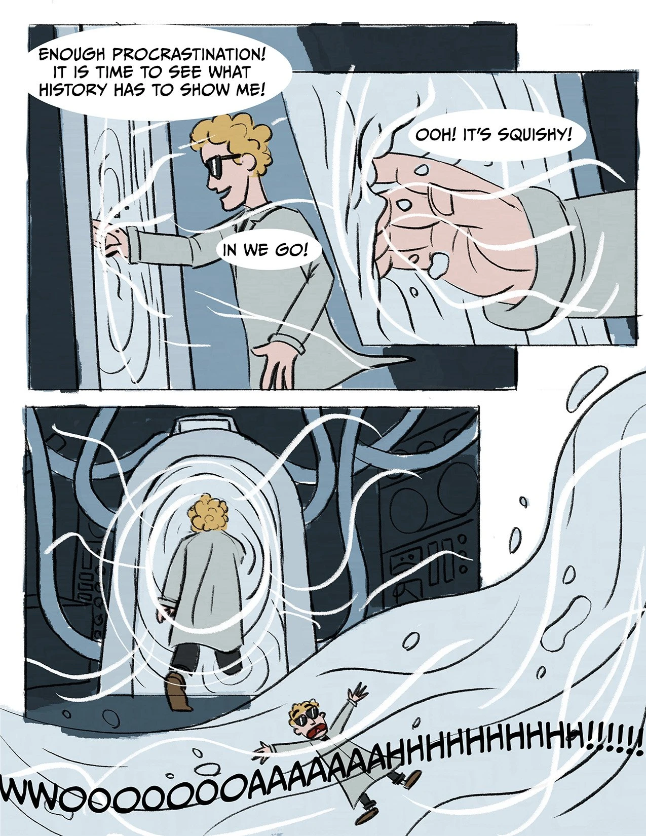 Time Travel Troubles porn comic picture 5