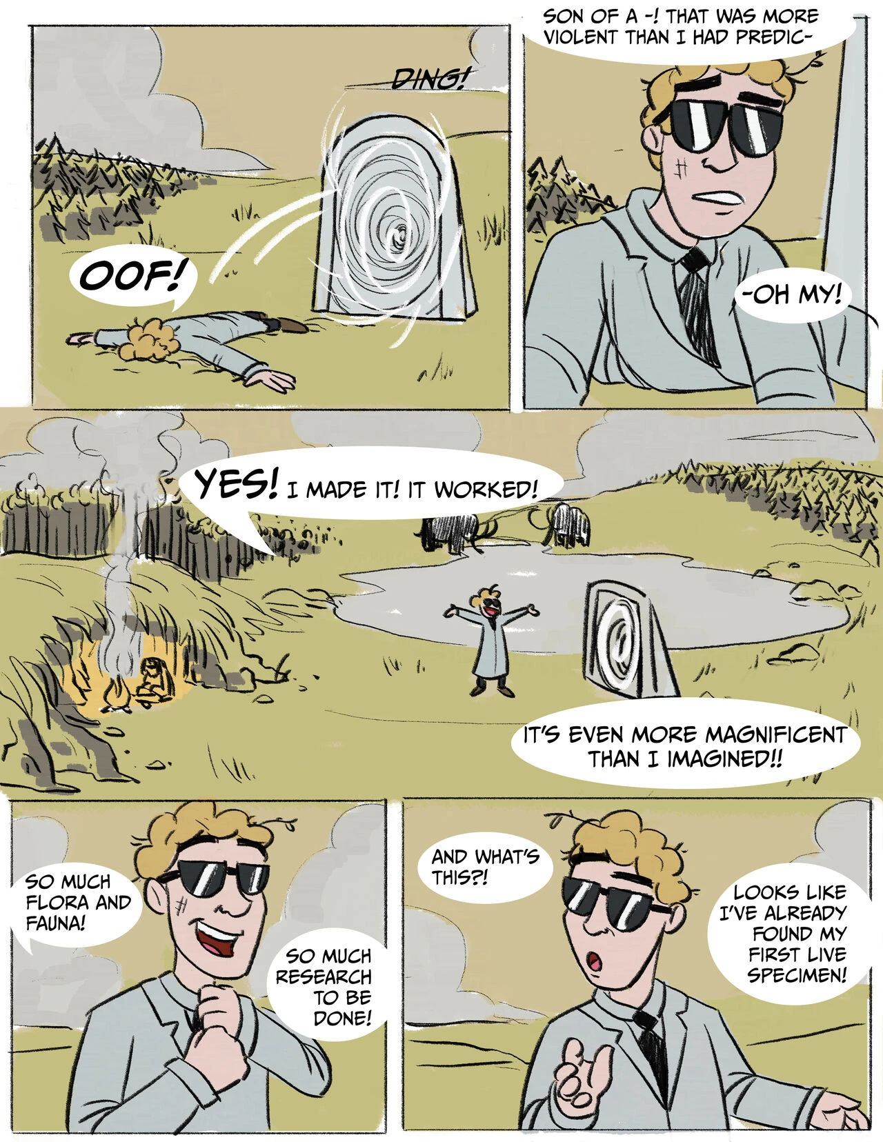 Time Travel Troubles porn comic picture 6