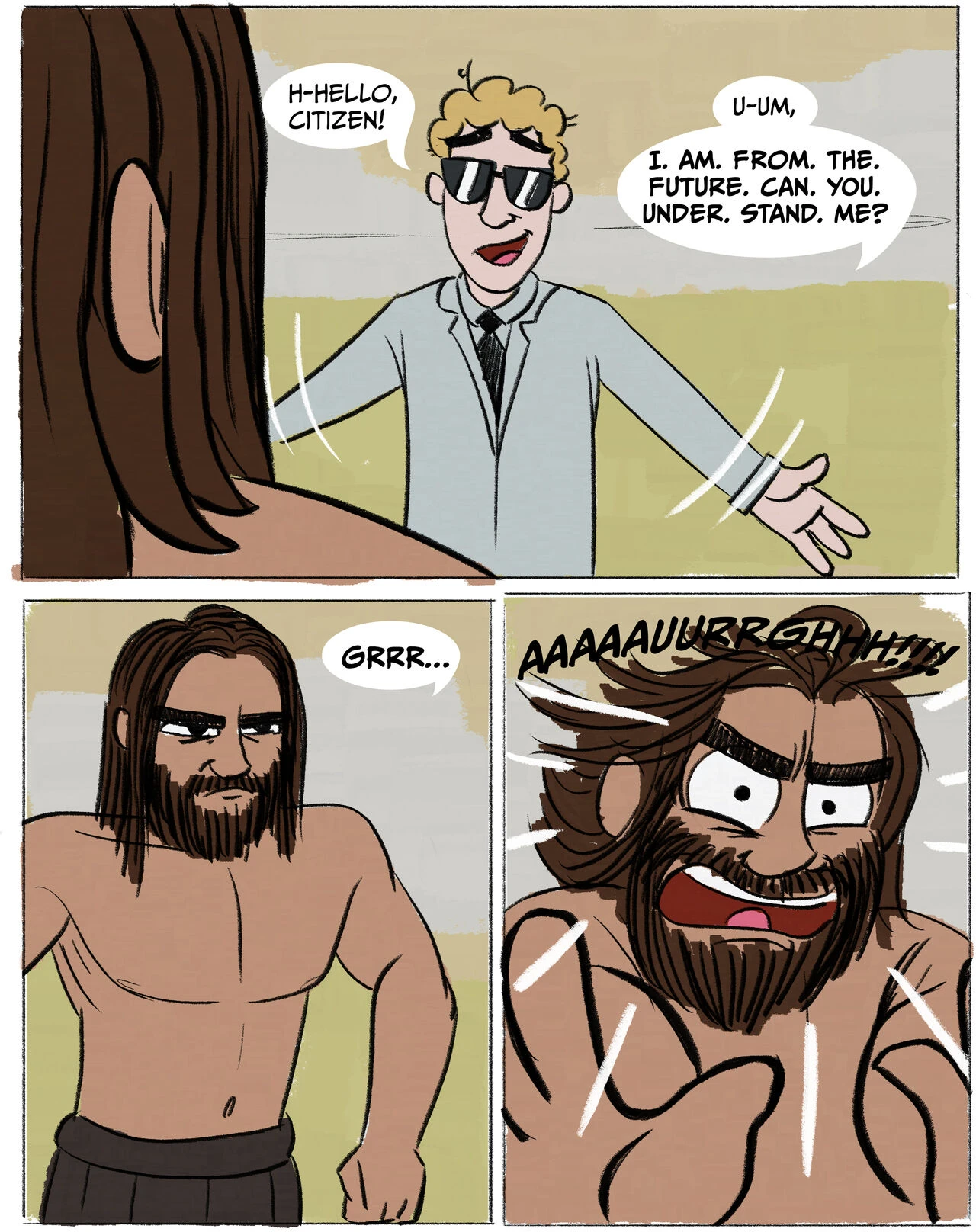 Time Travel Troubles porn comic picture 8