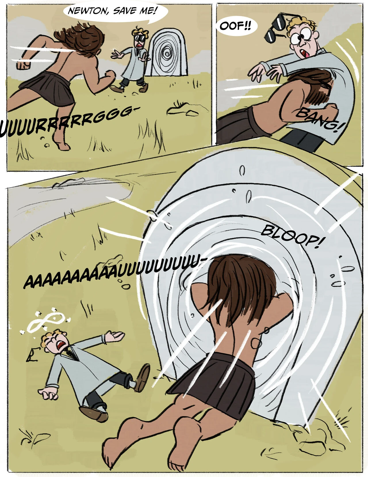 Time Travel Troubles porn comic picture 9