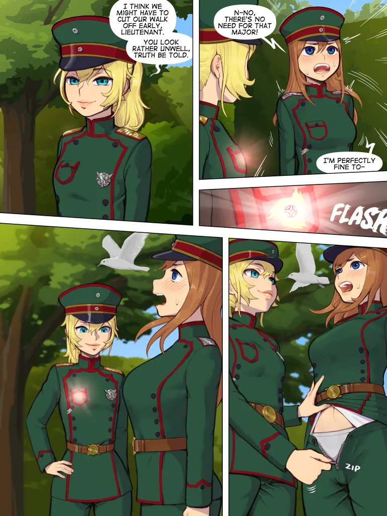 Timeless Teasing porn comic picture 3