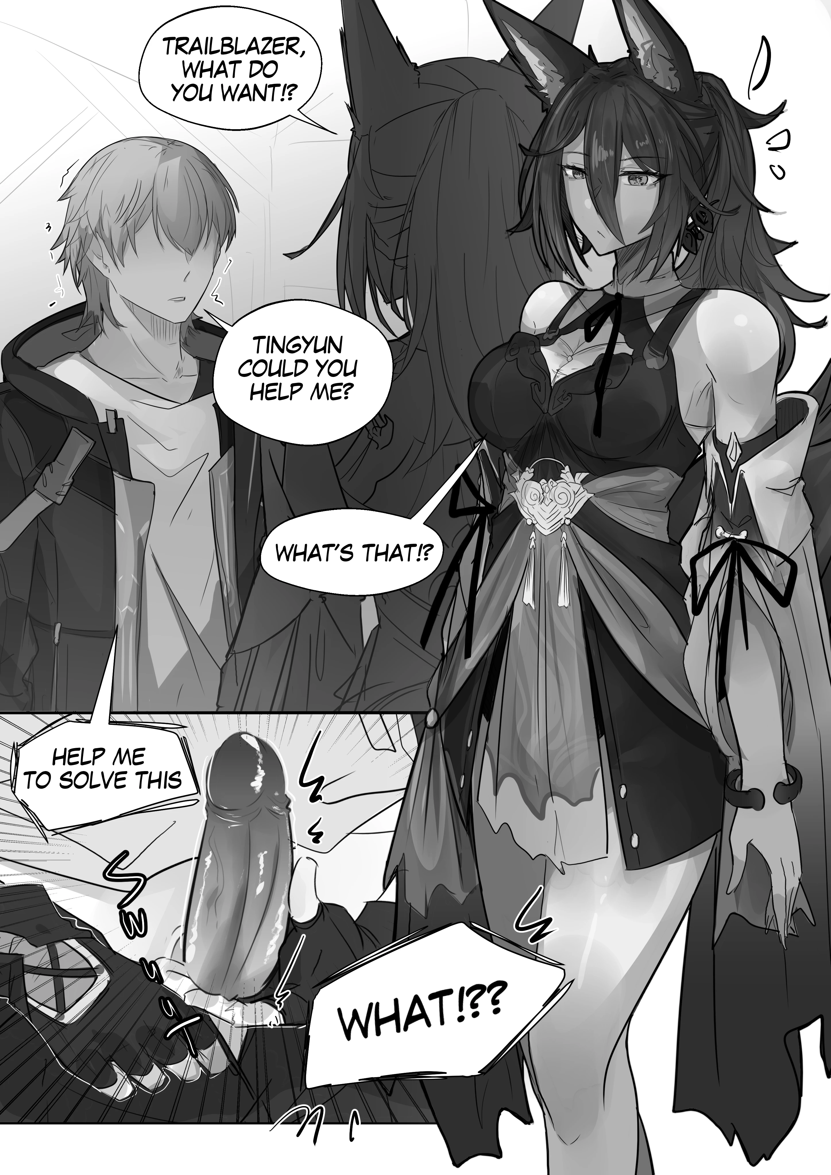 Tingyun Try to Help You! porn comic picture 2