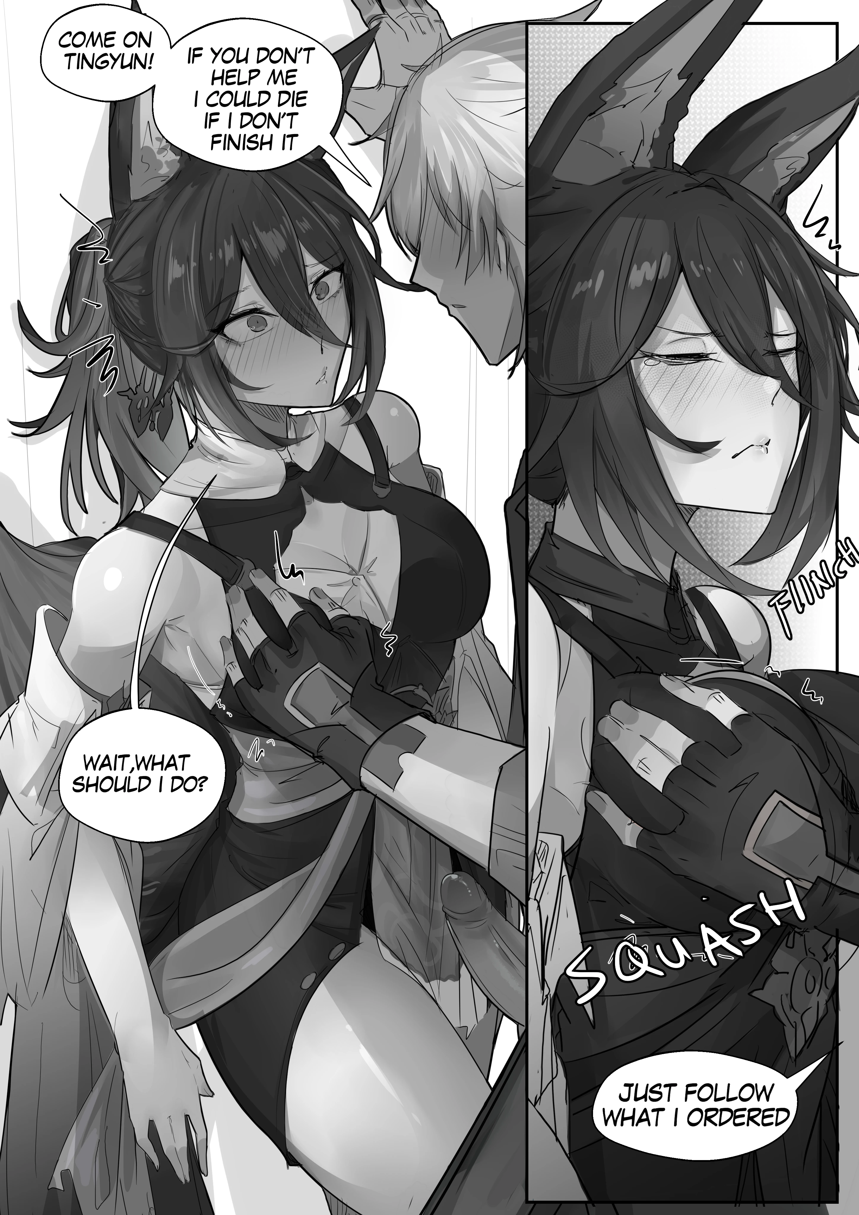 Tingyun Try to Help You! porn comic picture 3