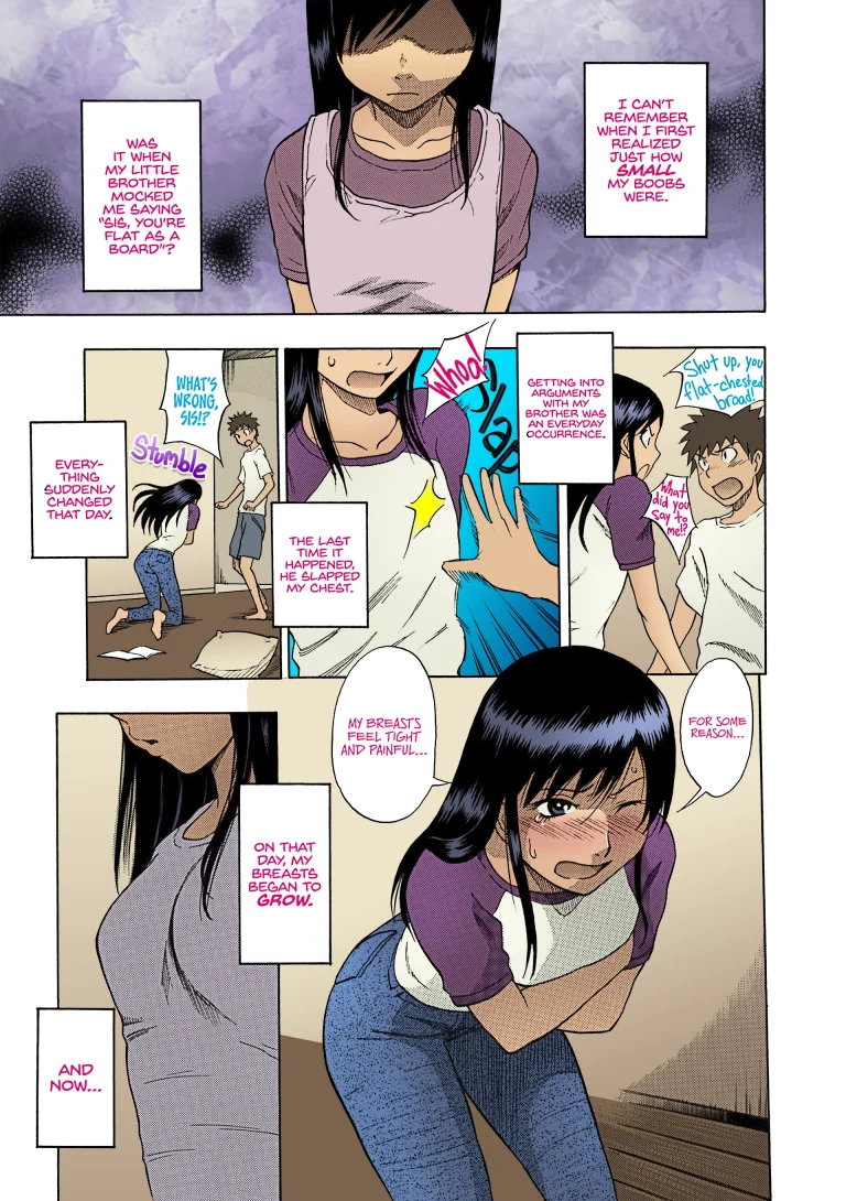 Tiny Boobs Giant Tits History porn comic picture 1