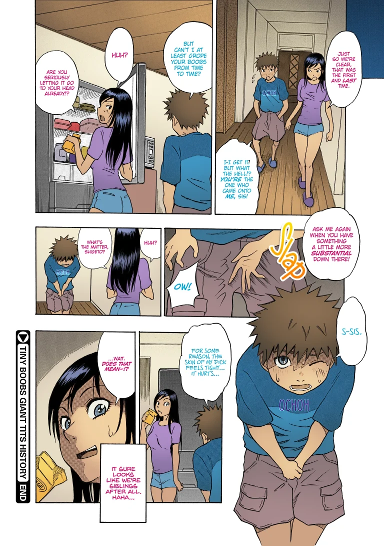 Tiny Boobs Giant Tits History porn comic picture 22