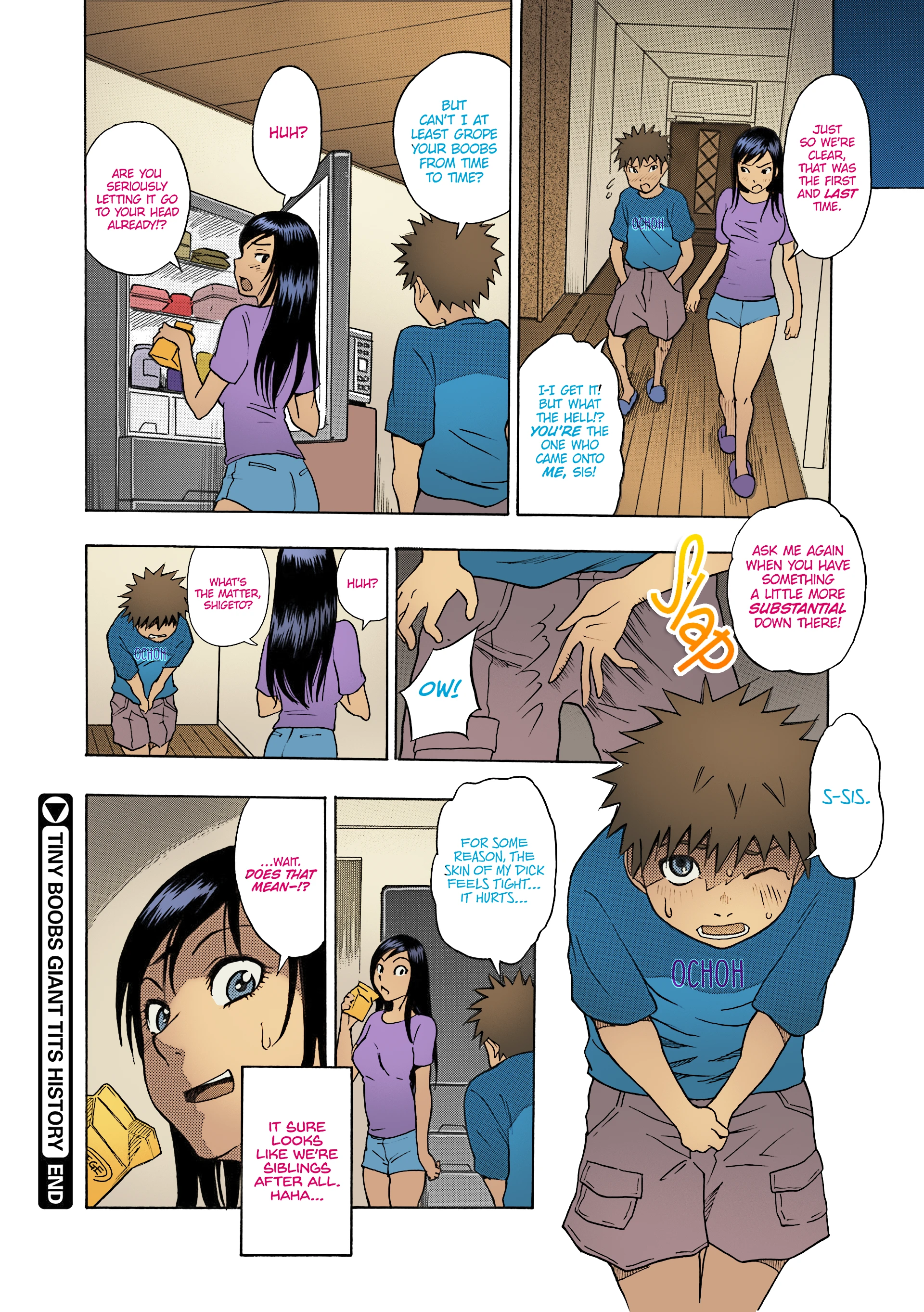 Tiny Boobs Giant Tits History porn comic picture 22
