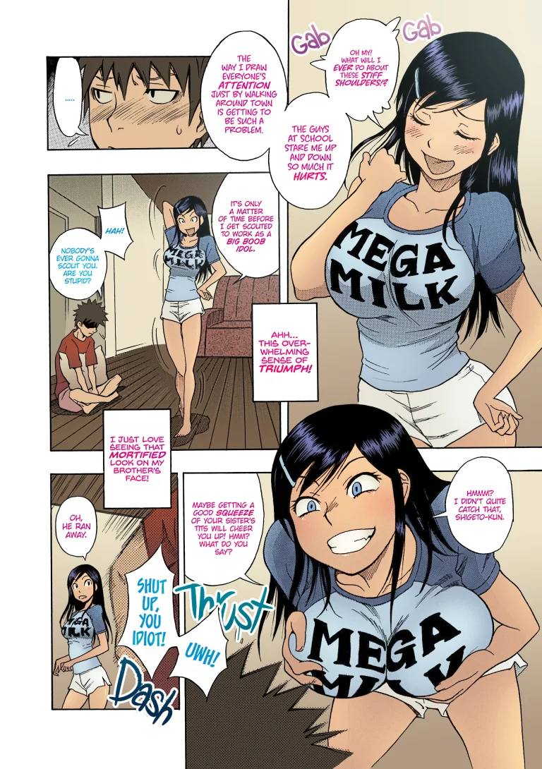 Tiny Boobs Giant Tits History porn comic picture 4