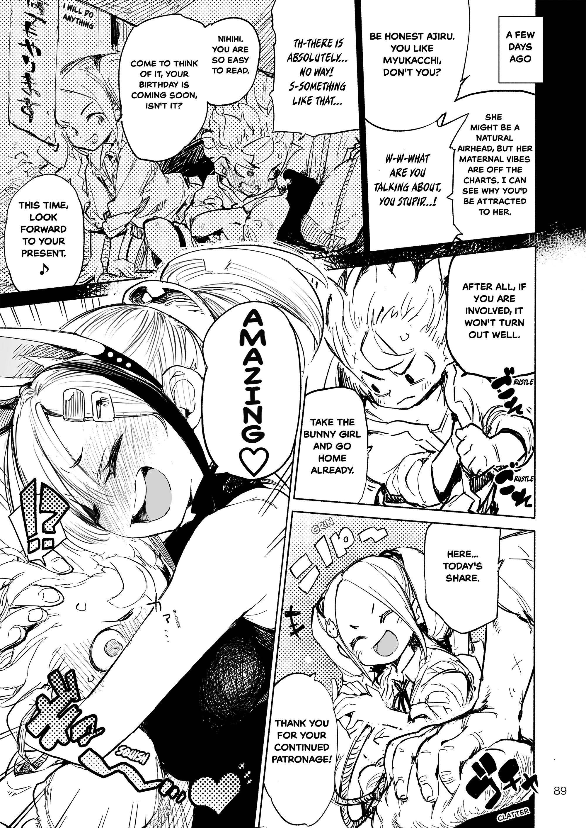TIPSY RABBIT porn comic picture 4