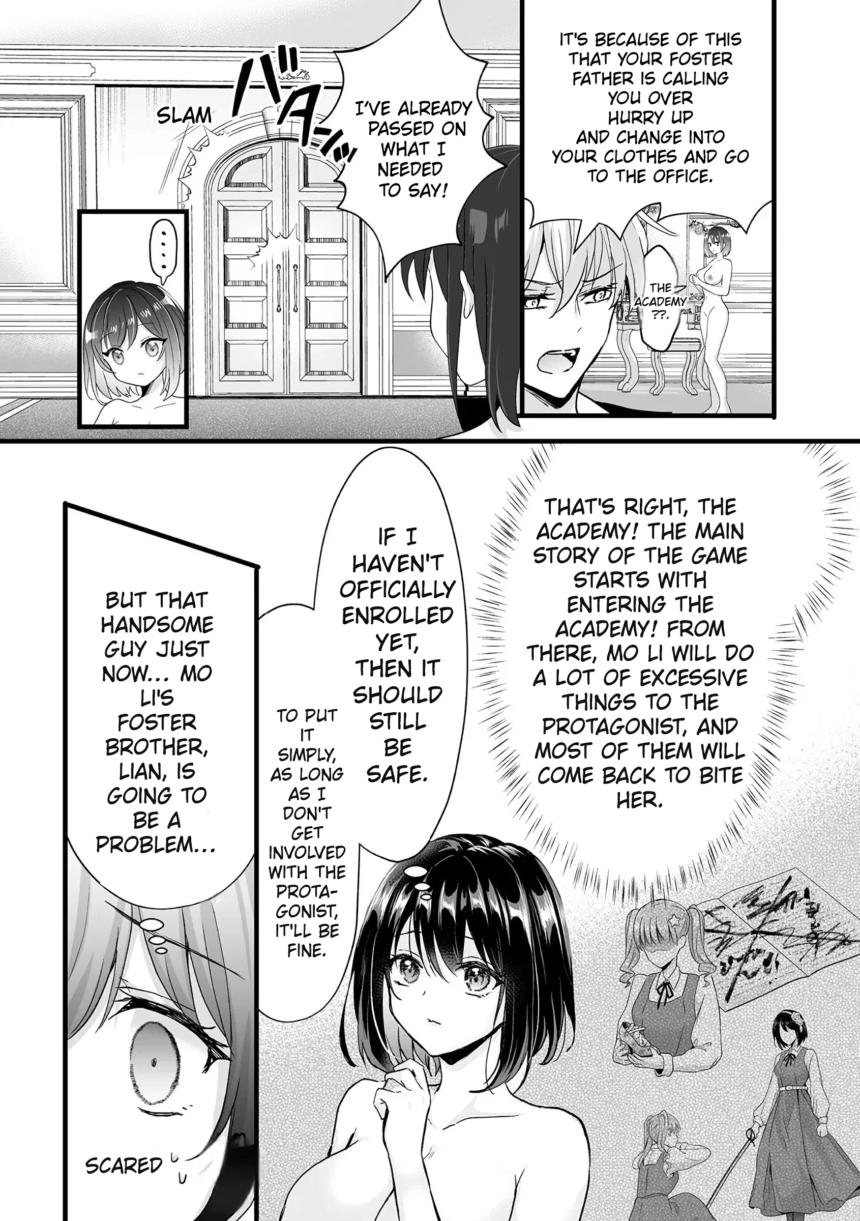 To Survive, the Villainess Has No Choice but to Seduce the Protagonist porn comic picture 11