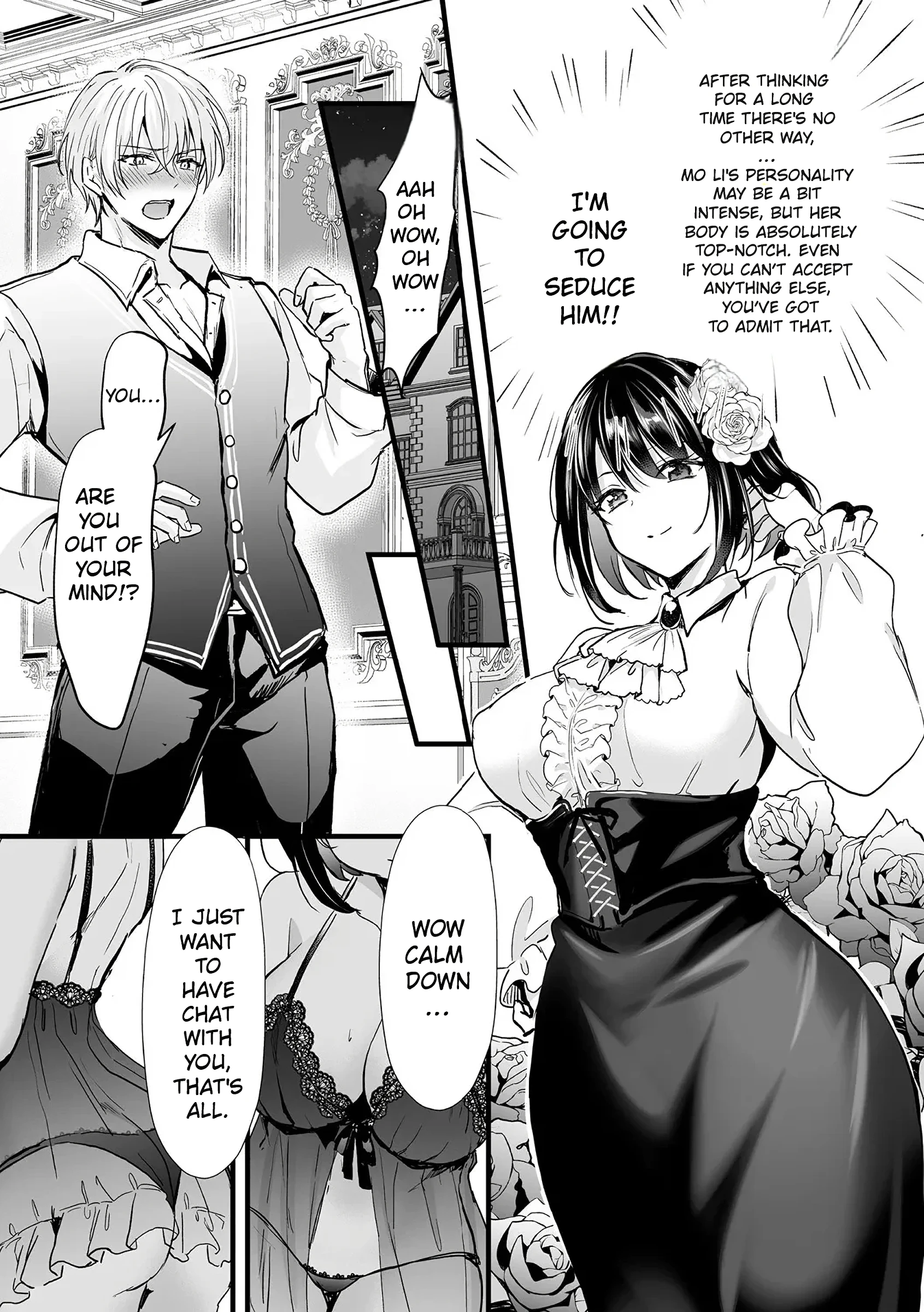 To Survive, the Villainess Has No Choice but to Seduce the Protagonist porn comic picture 15