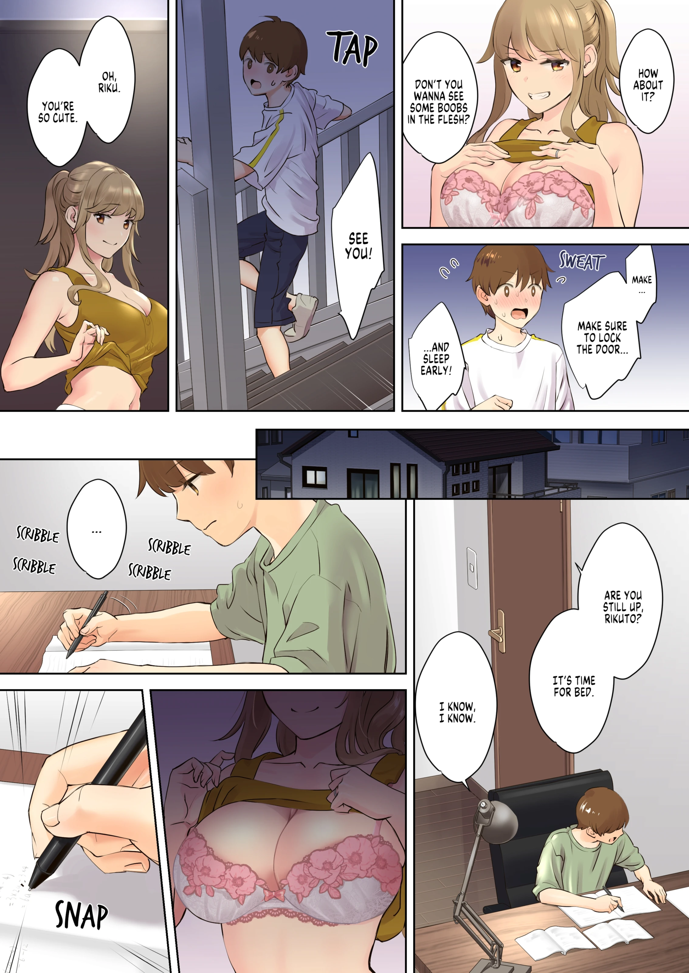 Together with my NEET Cousin porn comic picture 11