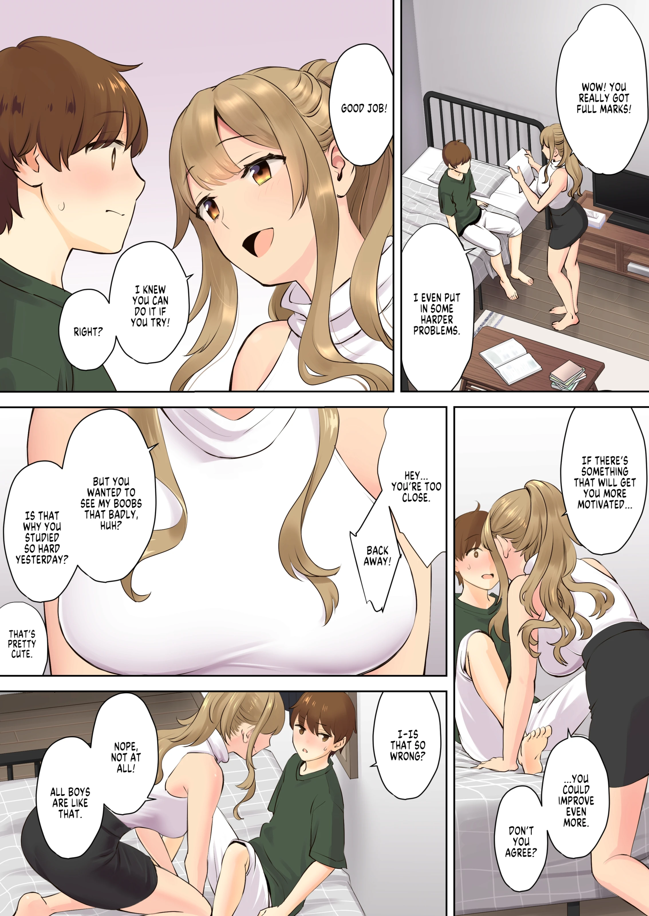 Together with my NEET Cousin porn comic picture 13