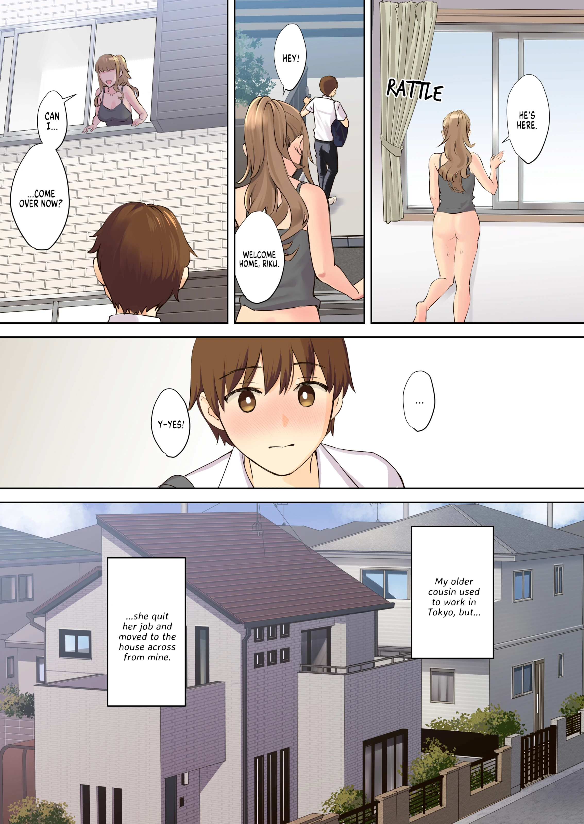 Together with my NEET Cousin porn comic picture 5