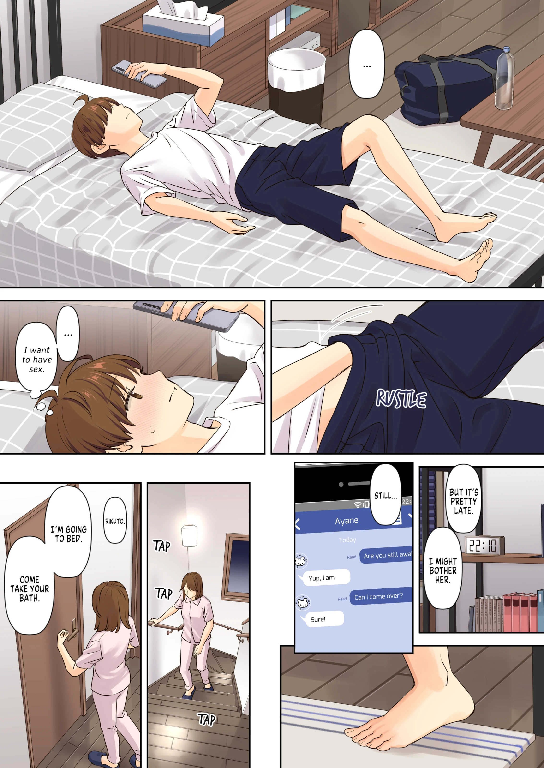 Together with my NEET Cousin porn comic picture 59