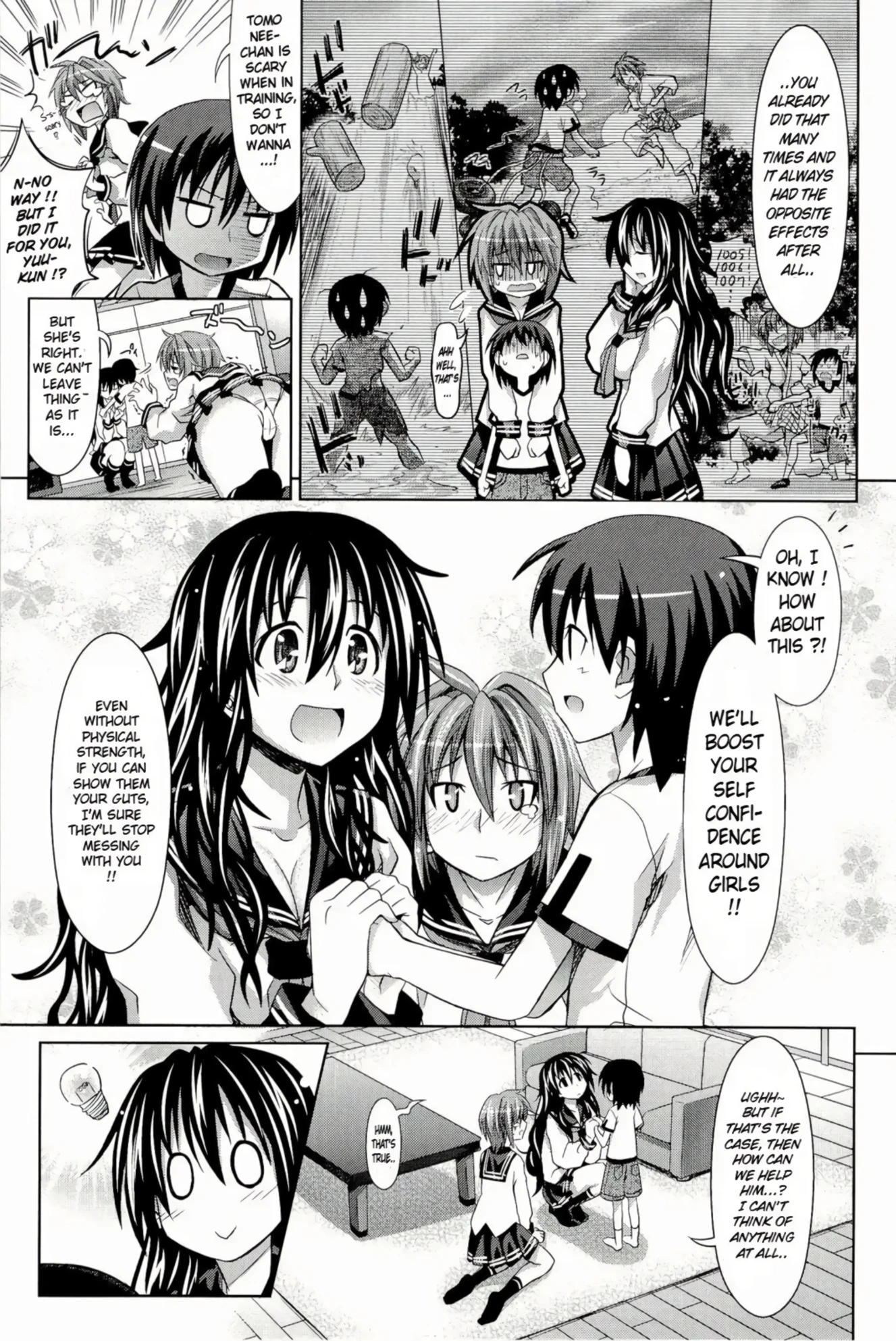 Together with My Two Big Sisters porn comic picture 3